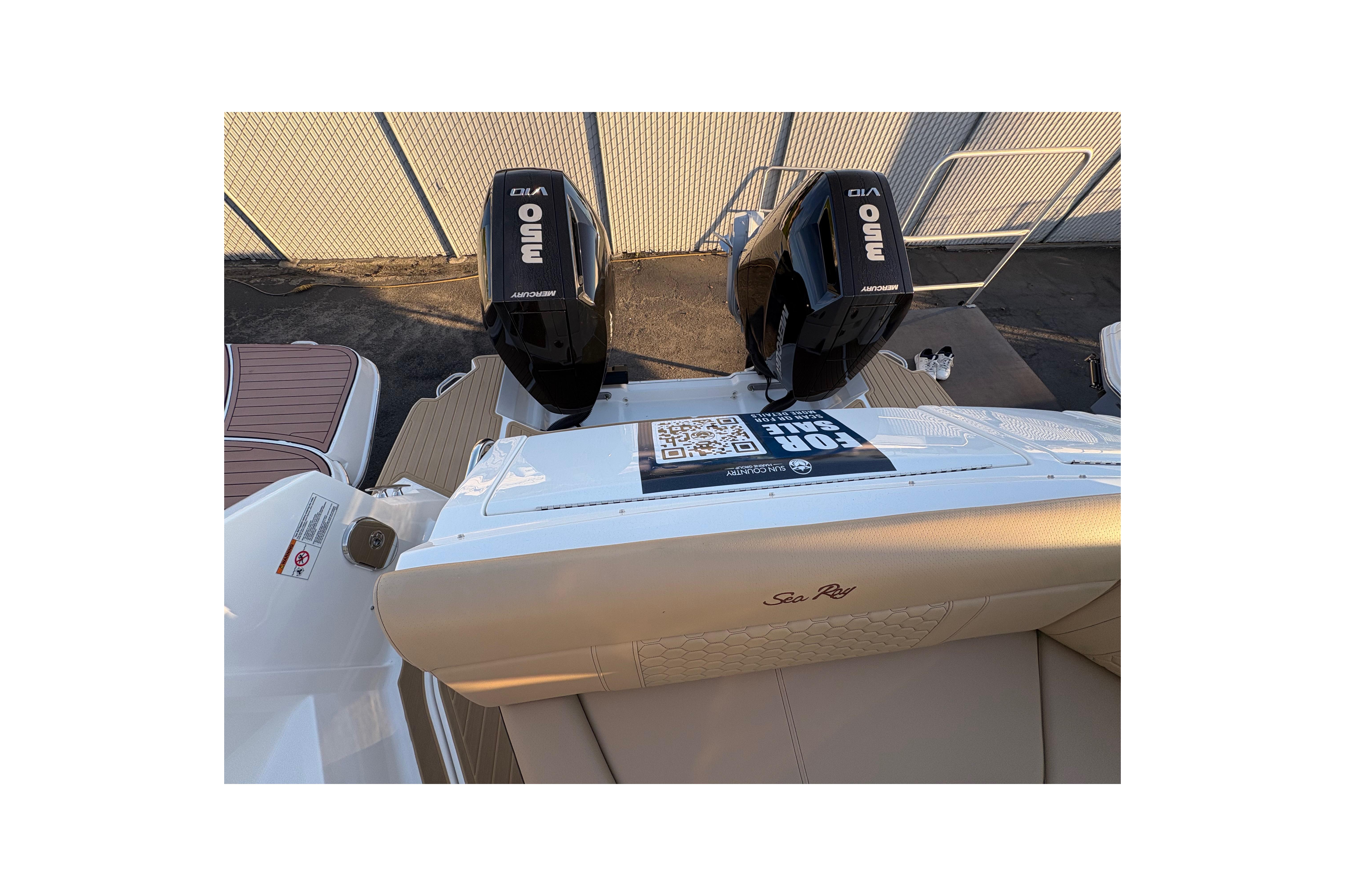 2026 Sea Ray Sundancer 320 Outboard #S1118F inventory image at Sun Country Marine Group, Newport Beach