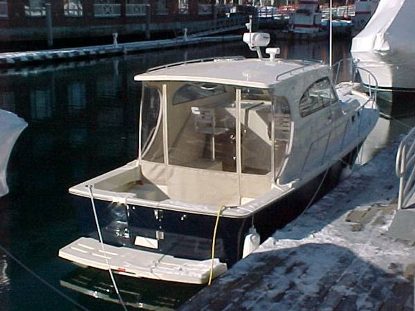 Stern view