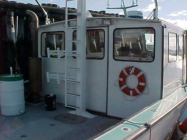 Rear of pilothouse