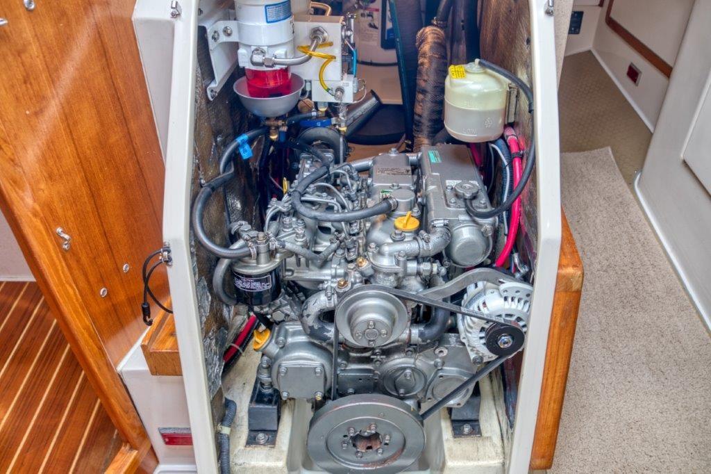 Excellent engine access