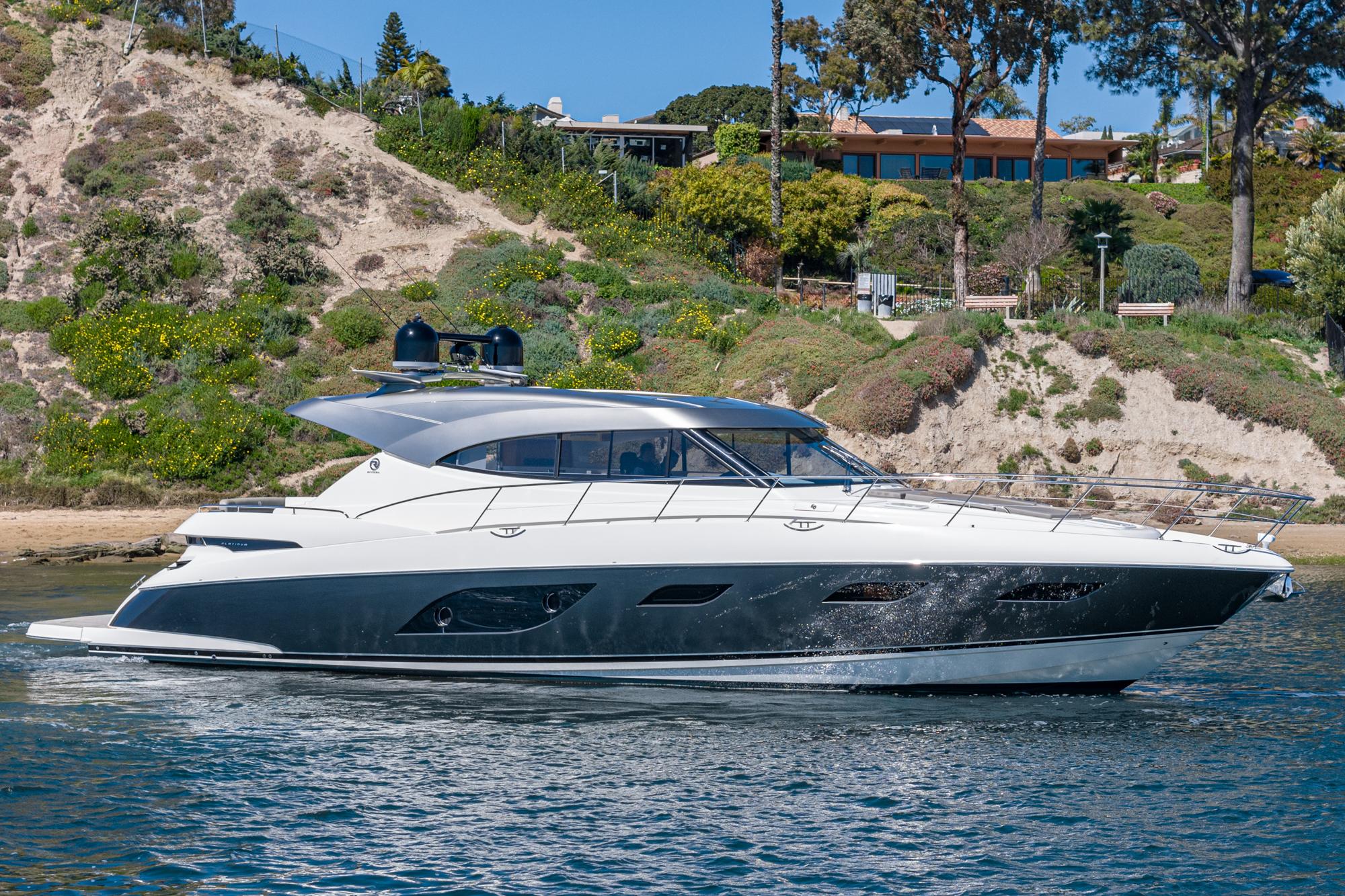 2020 Riviera 6000 Sport Yacht #TBJR090LLC inventory image at Sun Country Marine Group, Newport Marina 2020 Riviera 6000 Sport Yacht #TBJR090LLC inventory image at Sun Country Marine Group, Newport Marina