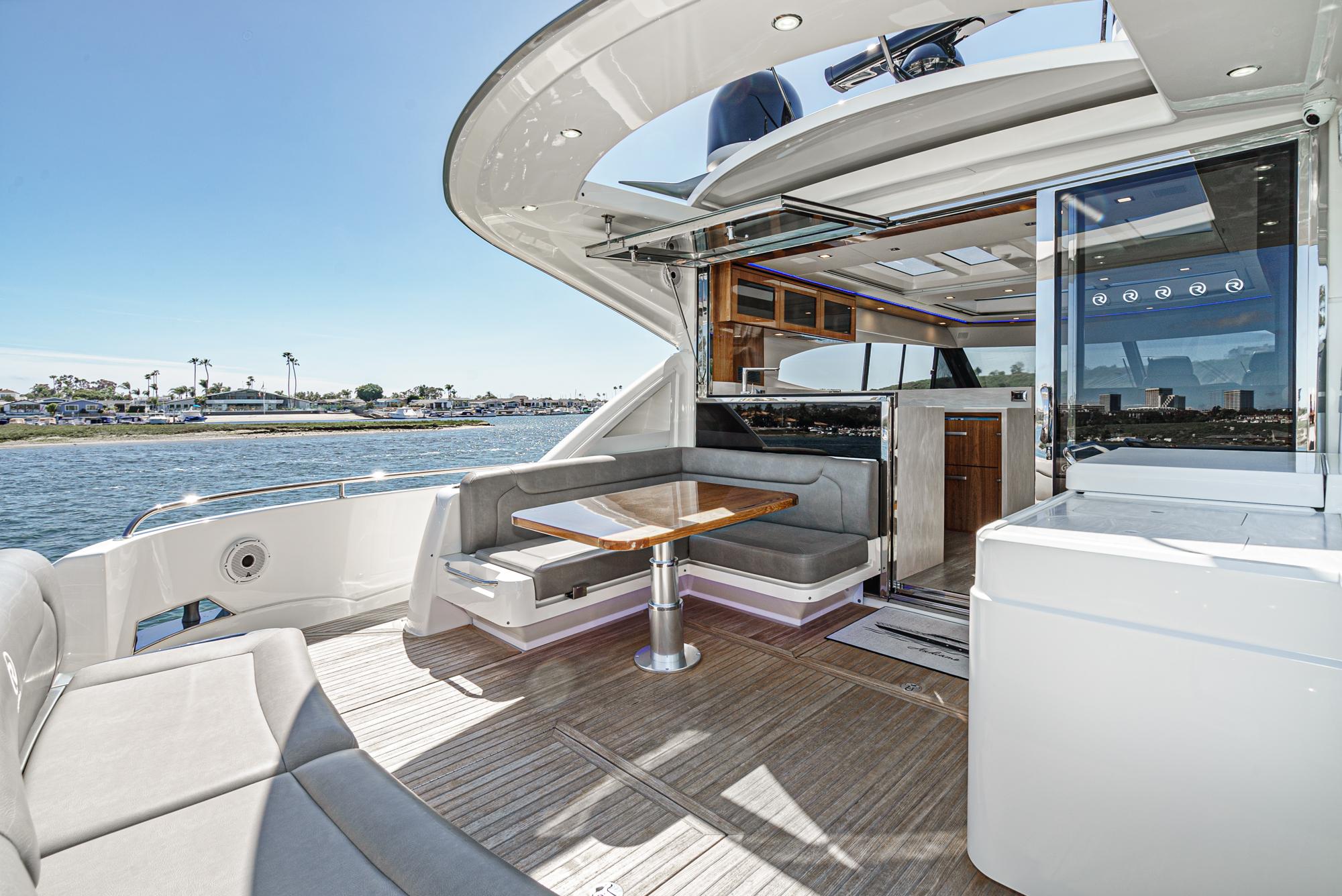 2020 Riviera 6000 Sport Yacht #TBJR090LLC inventory image at Sun Country Marine Group, Newport Marina 2020 Riviera 6000 Sport Yacht #TBJR090LLC inventory image at Sun Country Marine Group, Newport Marina