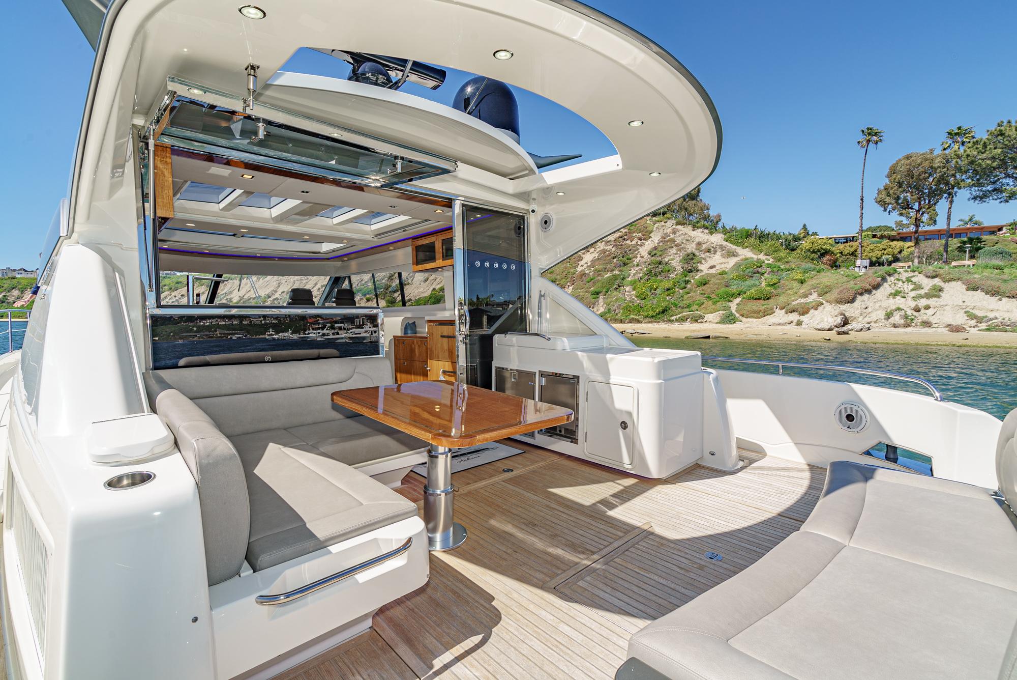 2020 Riviera 6000 Sport Yacht #TBJR090LLC inventory image at Sun Country Marine Group, Newport Marina 2020 Riviera 6000 Sport Yacht #TBJR090LLC inventory image at Sun Country Marine Group, Newport Marina