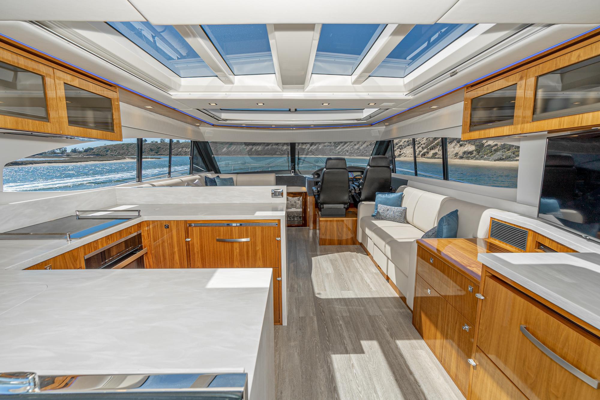 2020 Riviera 6000 Sport Yacht #TBJR090LLC inventory image at Sun Country Marine Group, Newport Marina 2020 Riviera 6000 Sport Yacht #TBJR090LLC inventory image at Sun Country Marine Group, Newport Marina