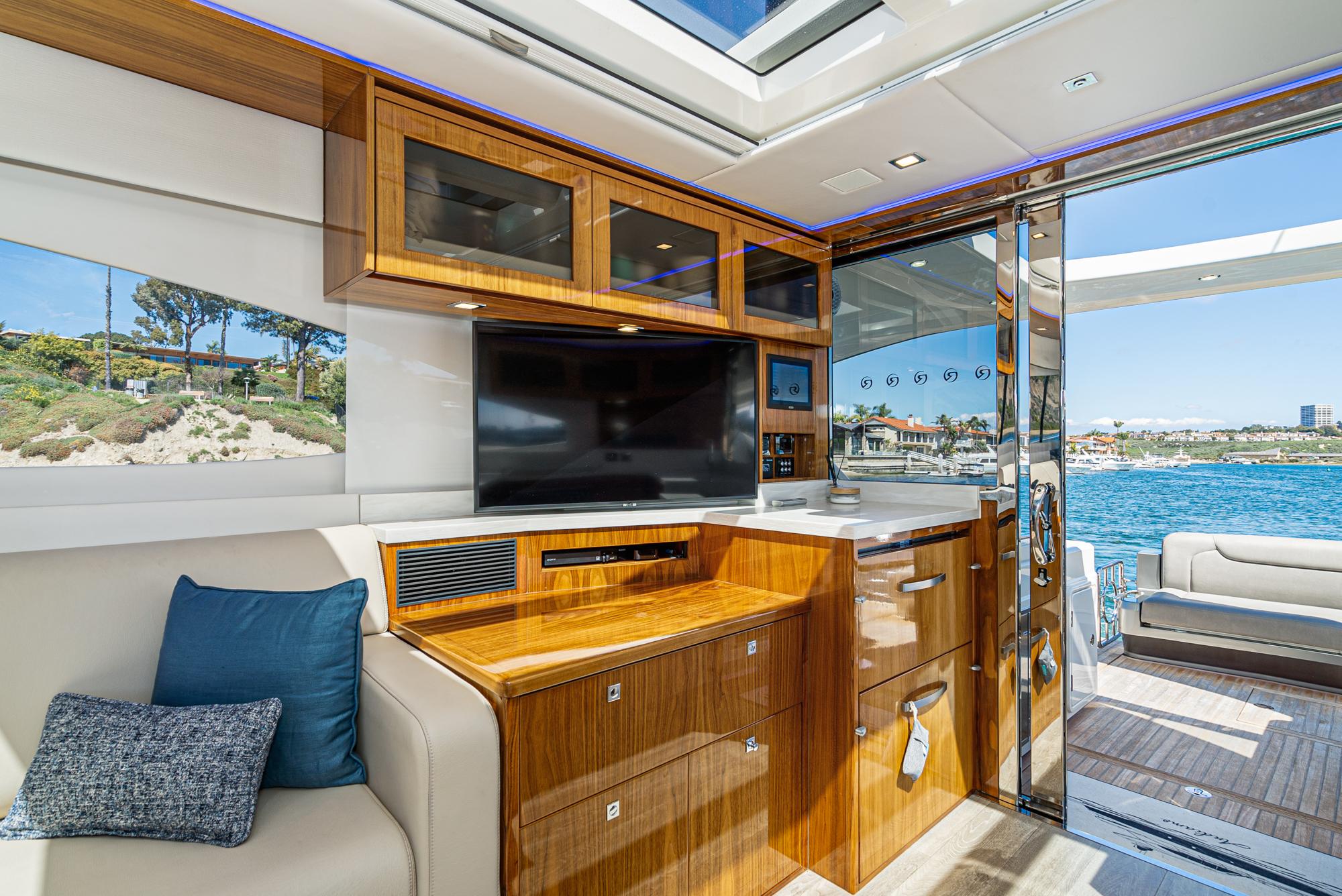 2020 Riviera 6000 Sport Yacht #TBJR090LLC inventory image at Sun Country Marine Group, Newport Marina 2020 Riviera 6000 Sport Yacht #TBJR090LLC inventory image at Sun Country Marine Group, Newport Marina