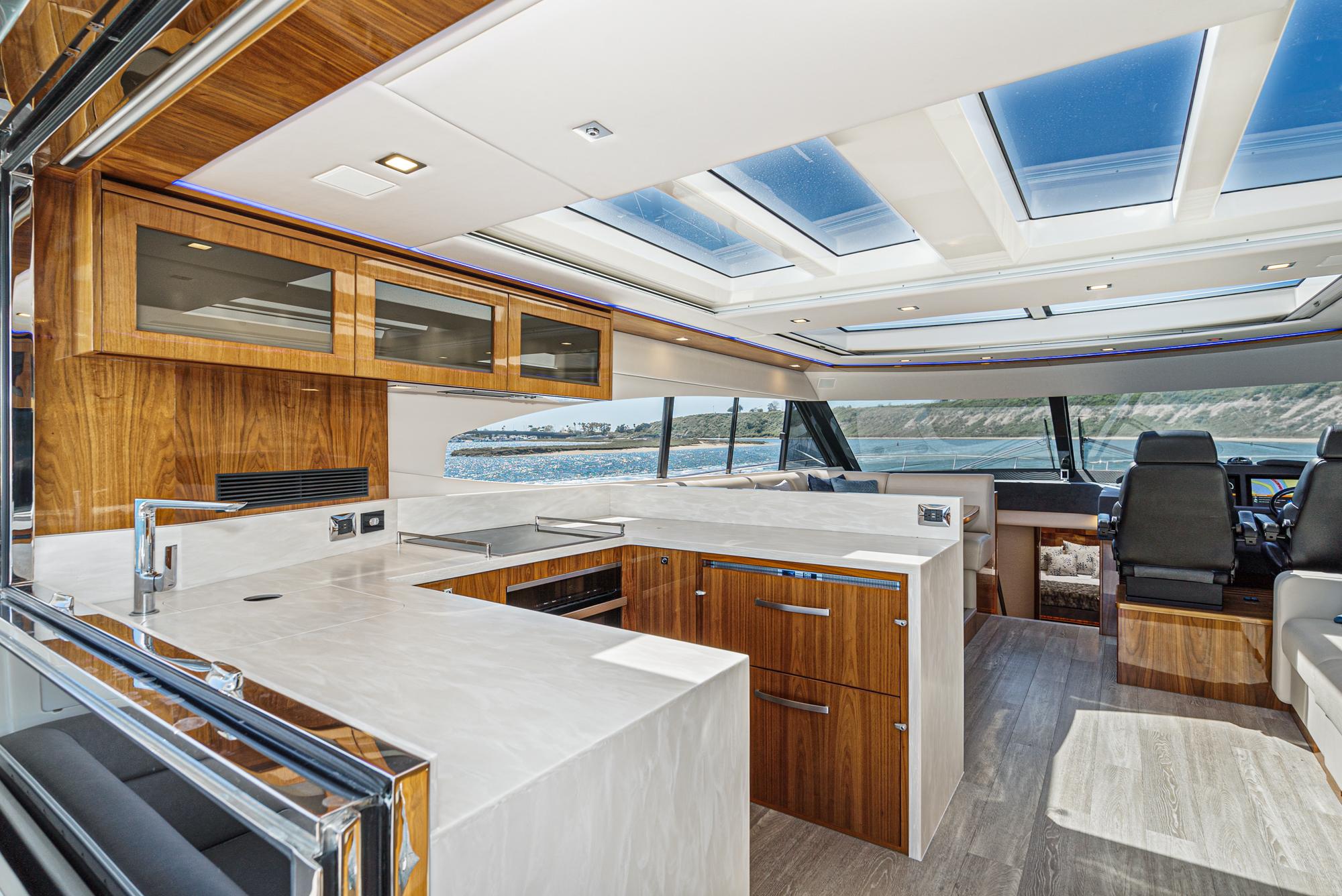 2020 Riviera 6000 Sport Yacht #TBJR090LLC inventory image at Sun Country Marine Group, Newport Marina 2020 Riviera 6000 Sport Yacht #TBJR090LLC inventory image at Sun Country Marine Group, Newport Marina