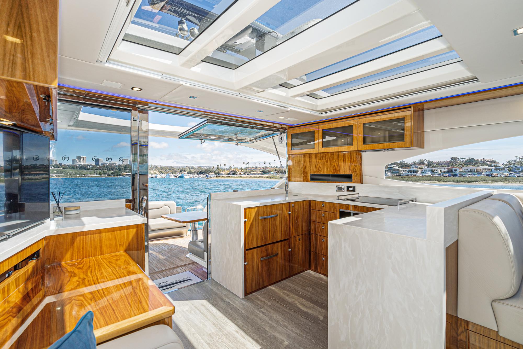 2020 Riviera 6000 Sport Yacht #TBJR090LLC inventory image at Sun Country Marine Group, Newport Marina 2020 Riviera 6000 Sport Yacht #TBJR090LLC inventory image at Sun Country Marine Group, Newport Marina