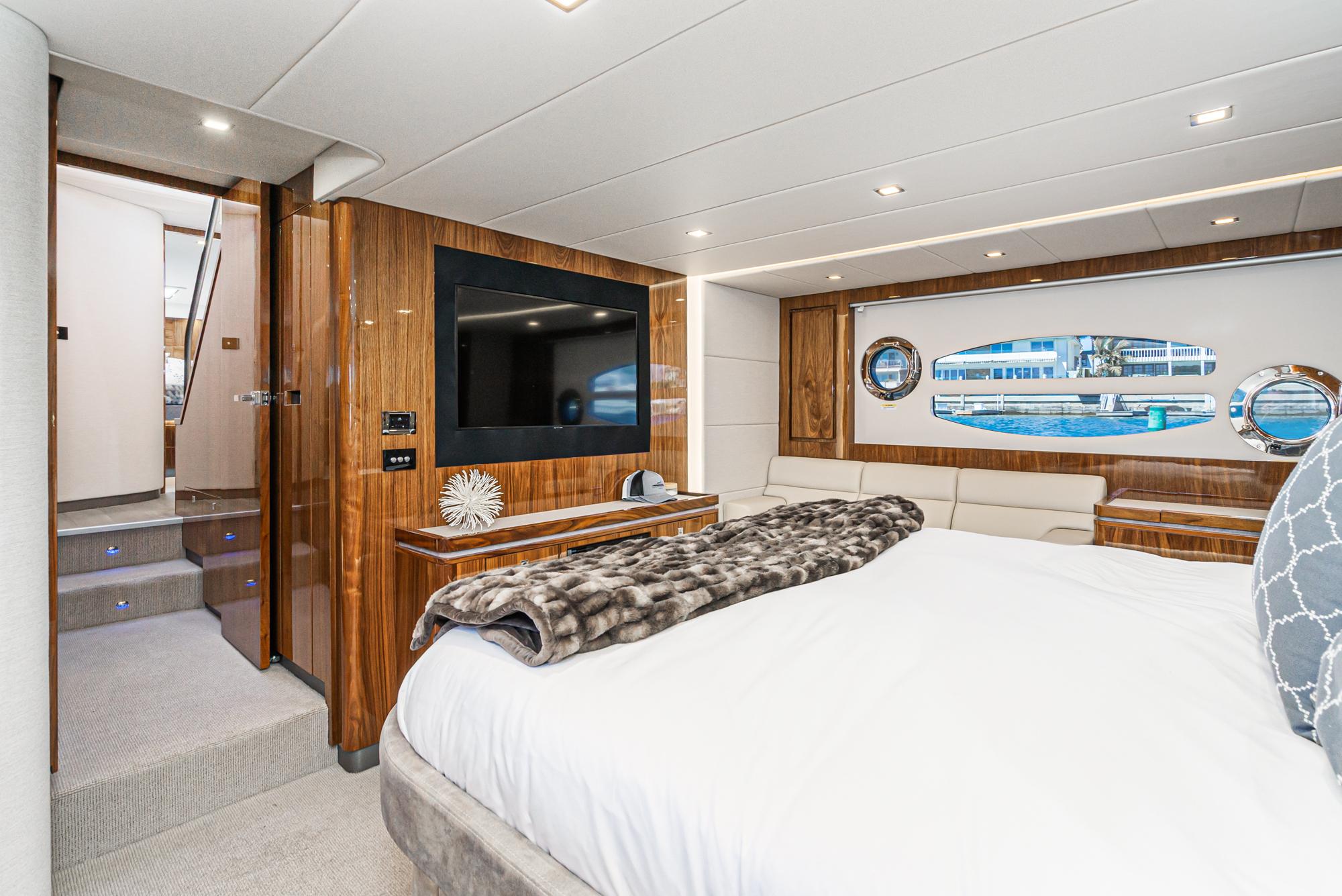 2020 Riviera 6000 Sport Yacht #TBJR090LLC inventory image at Sun Country Marine Group, Newport Marina 2020 Riviera 6000 Sport Yacht #TBJR090LLC inventory image at Sun Country Marine Group, Newport Marina
