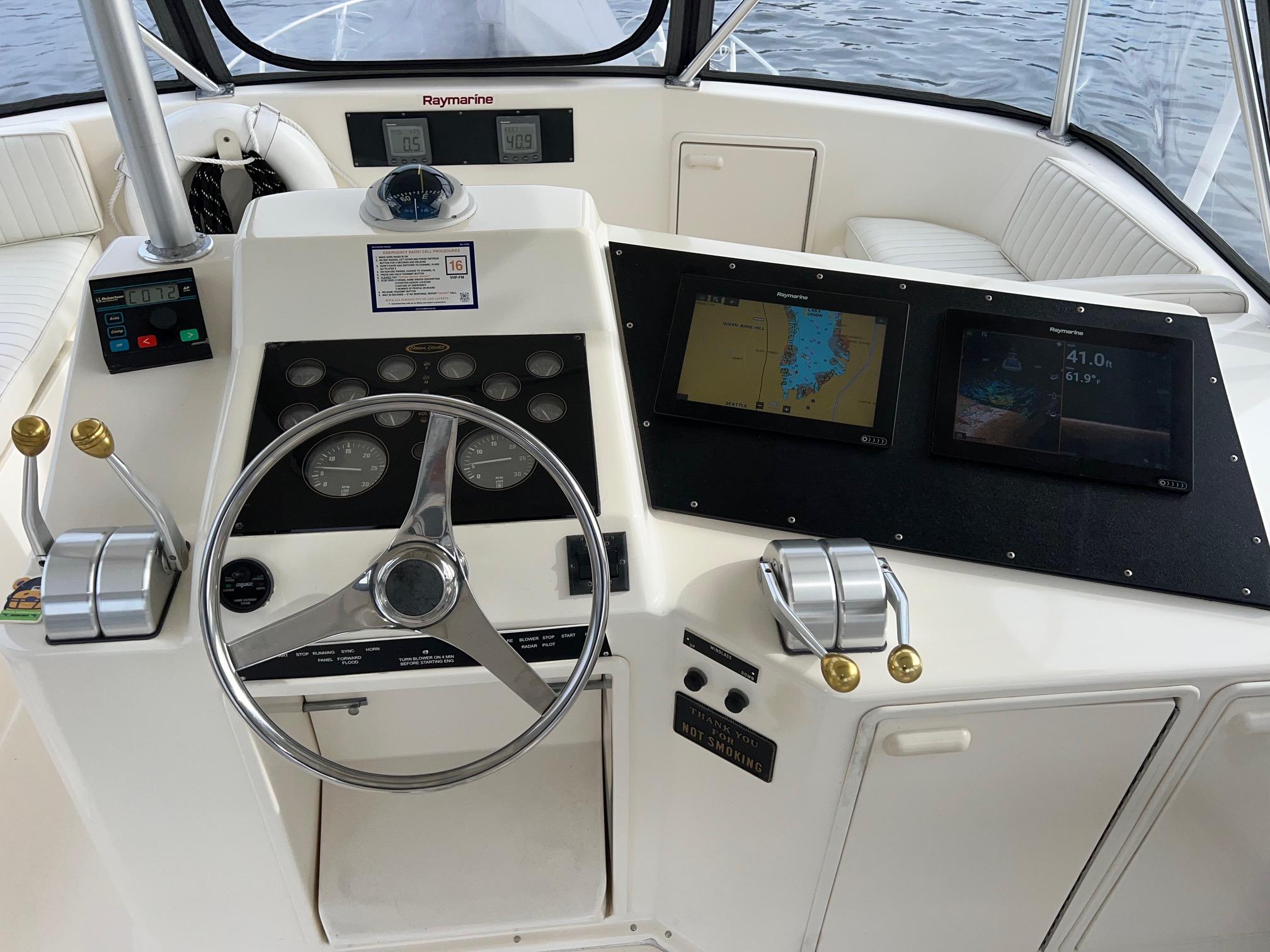 1994 Ocean 48 Super Sport #TBBA17448 inventory image at Sun Country Yachts, South Lake Union (Seattle) 1994 Ocean 48 Super Sport #TBBA17448 inventory image at Sun Country Yachts, South Lake Union (Seattle)