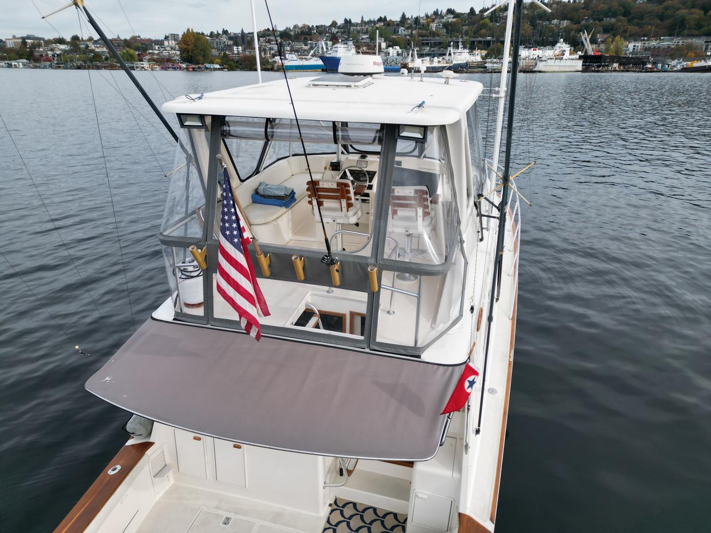 1994 Ocean 48 Super Sport #TBBA17448 inventory image at Sun Country Yachts, South Lake Union (Seattle) 1994 Ocean 48 Super Sport #TBBA17448 inventory image at Sun Country Yachts, South Lake Union (Seattle)