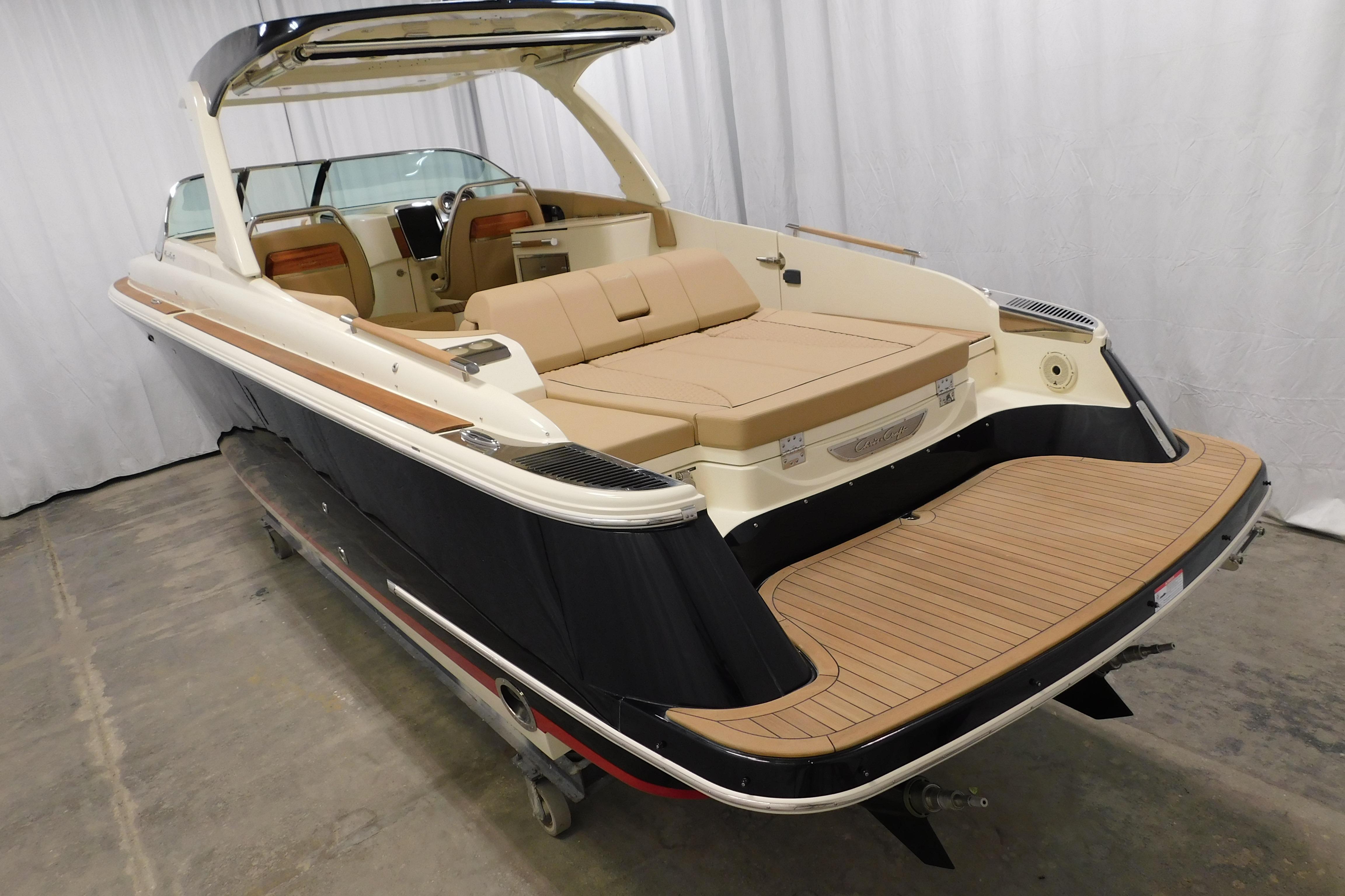 2021 Chris-Craft Launch 35 GT boat with elegant interior and spacious deck.