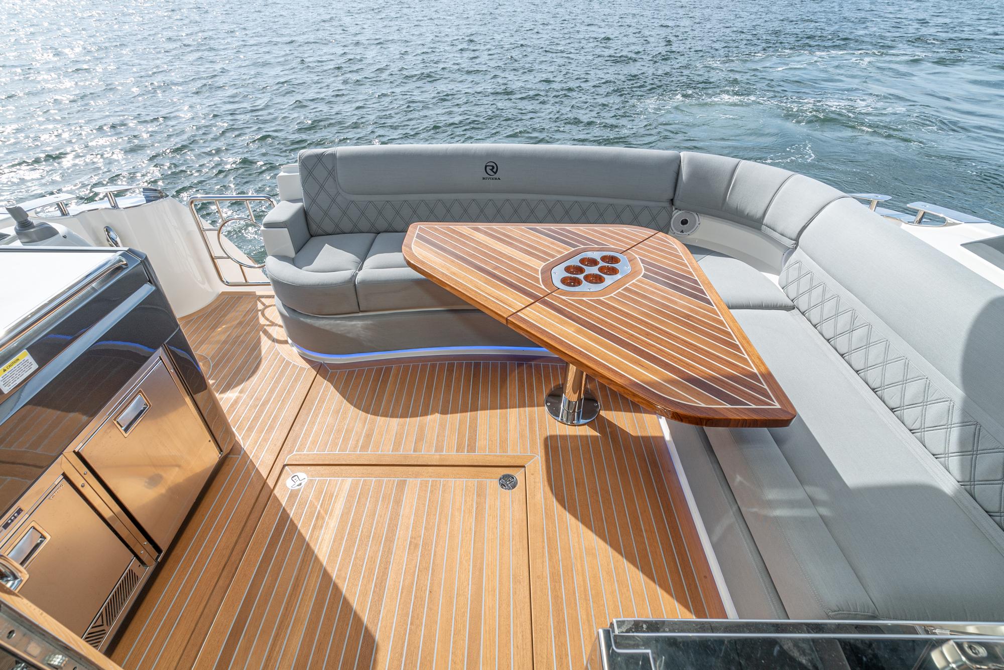 2024 Riviera 4600 Sport Yacht #R030 inventory image at Sun Country Marine Group, San Diego Harbor Island 2024 Riviera 4600 Sport Yacht #R030 inventory image at Sun Country Marine Group, San Diego Harbor Island