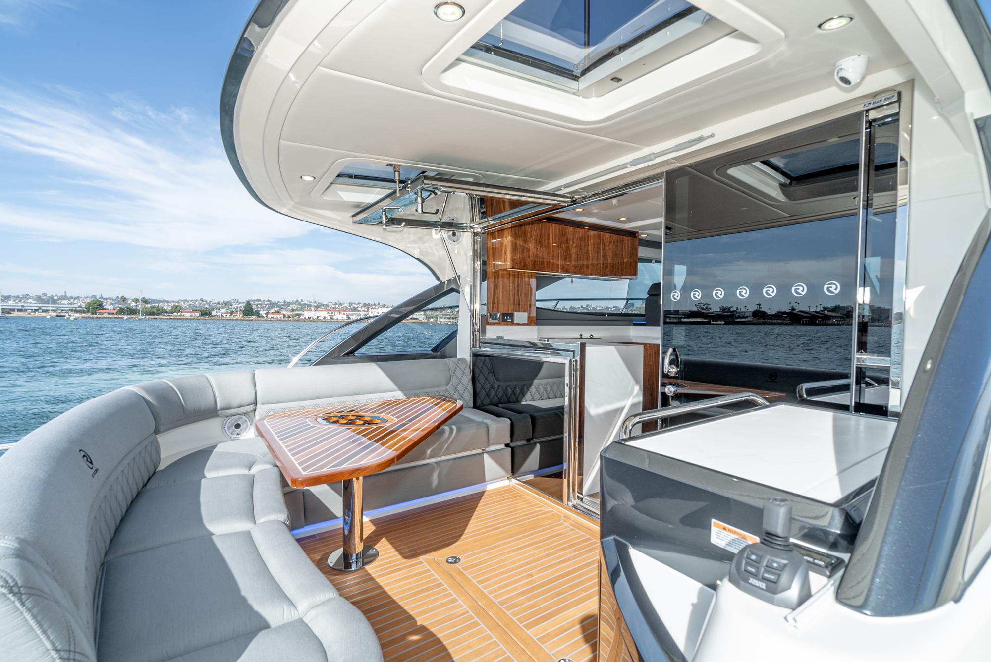 2024 Riviera 4600 Sport Yacht #R030 inventory image at Sun Country Marine Group, San Diego Harbor Island 2024 Riviera 4600 Sport Yacht #R030 inventory image at Sun Country Marine Group, San Diego Harbor Island