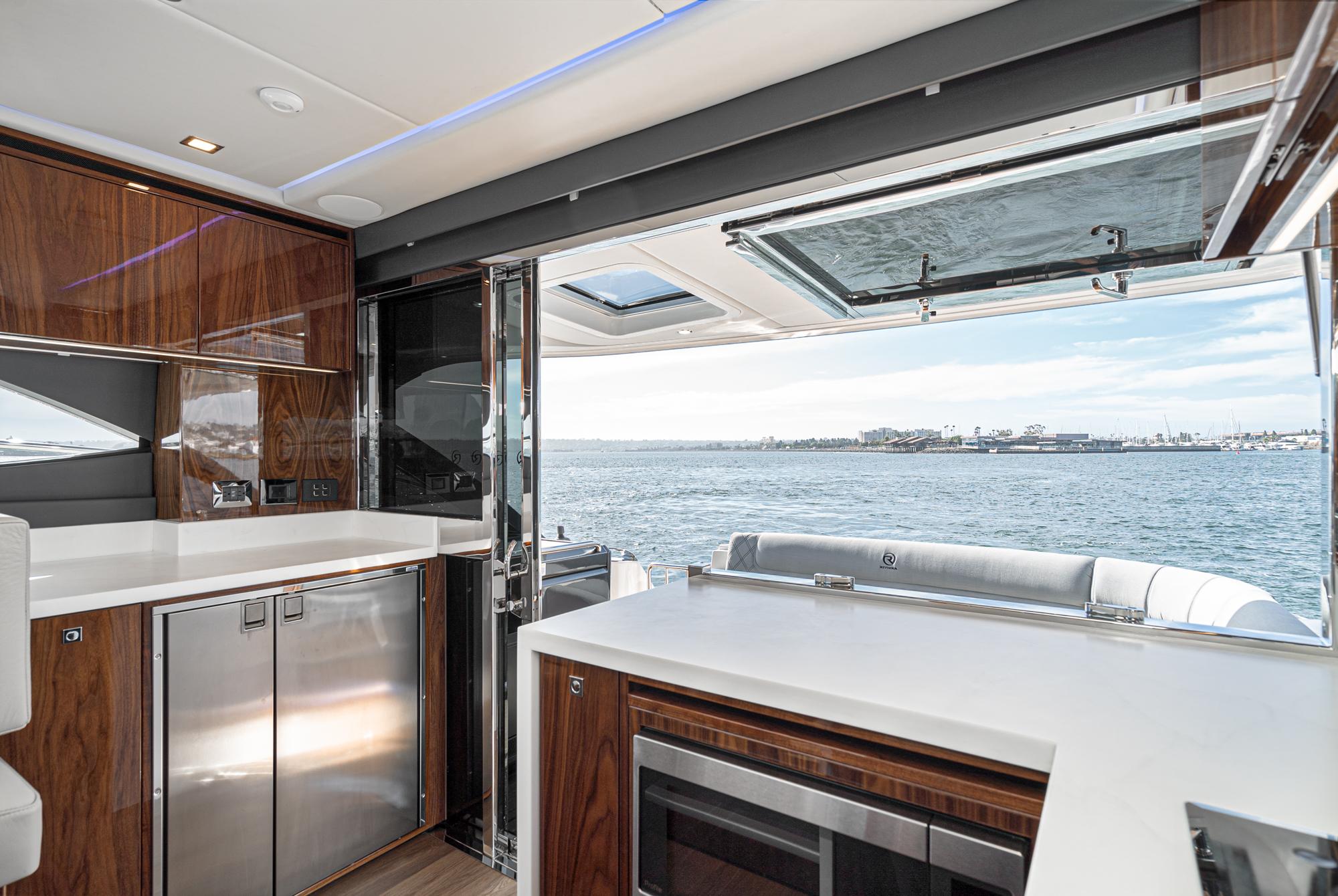 2024 Riviera 4600 Sport Yacht #R030 inventory image at Sun Country Marine Group, San Diego Harbor Island 2024 Riviera 4600 Sport Yacht #R030 inventory image at Sun Country Marine Group, San Diego Harbor Island