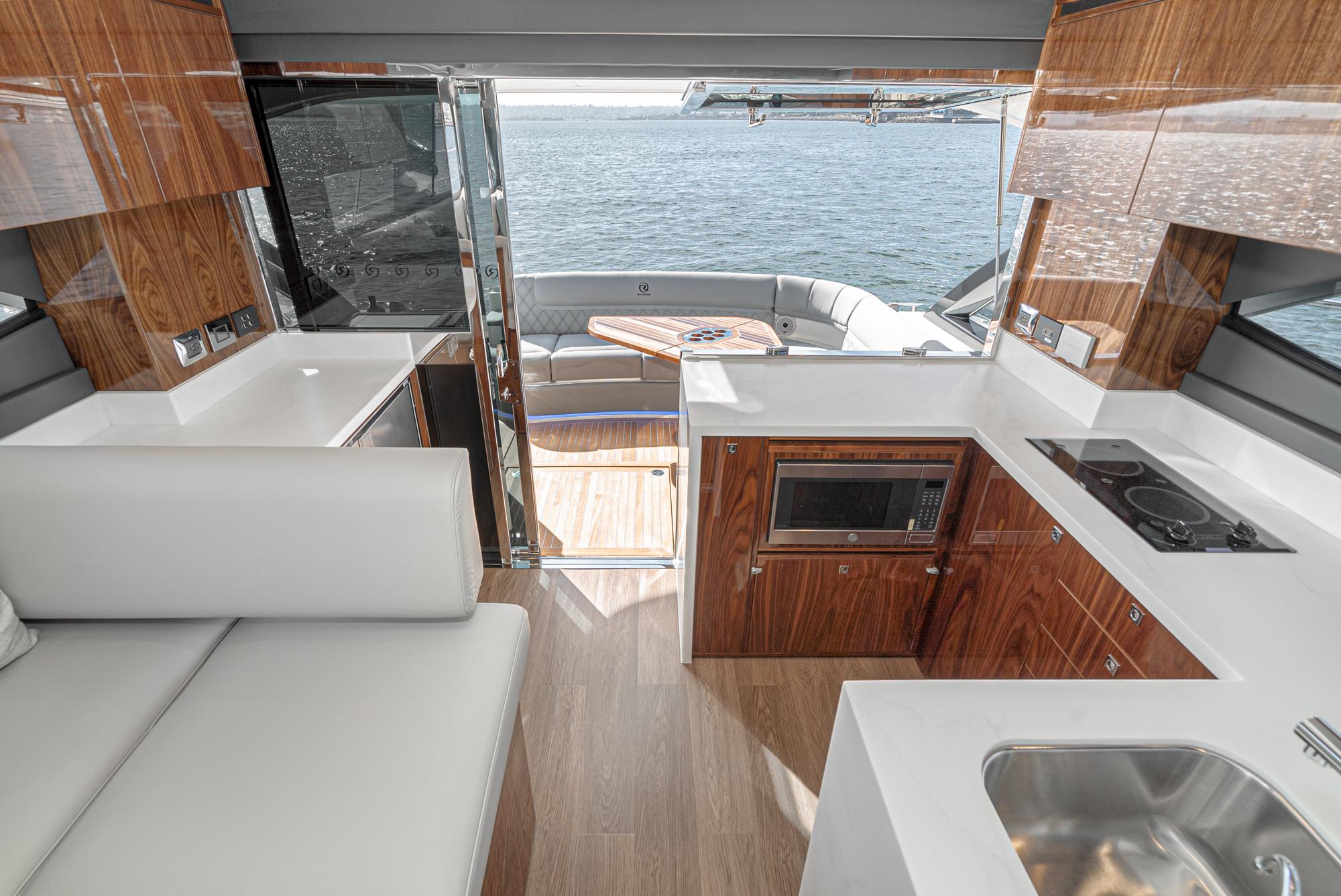 2024 Riviera 4600 Sport Yacht #R030 inventory image at Sun Country Marine Group, San Diego Harbor Island 2024 Riviera 4600 Sport Yacht #R030 inventory image at Sun Country Marine Group, San Diego Harbor Island