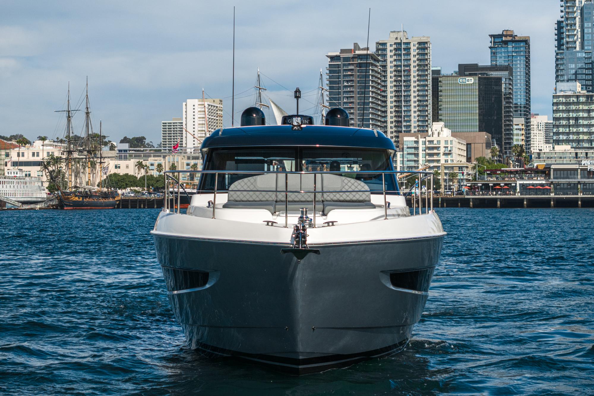 2024 Riviera 4600 Sport Yacht #R030 inventory image at Sun Country Marine Group, San Diego Harbor Island 2024 Riviera 4600 Sport Yacht #R030 inventory image at Sun Country Marine Group, San Diego Harbor Island