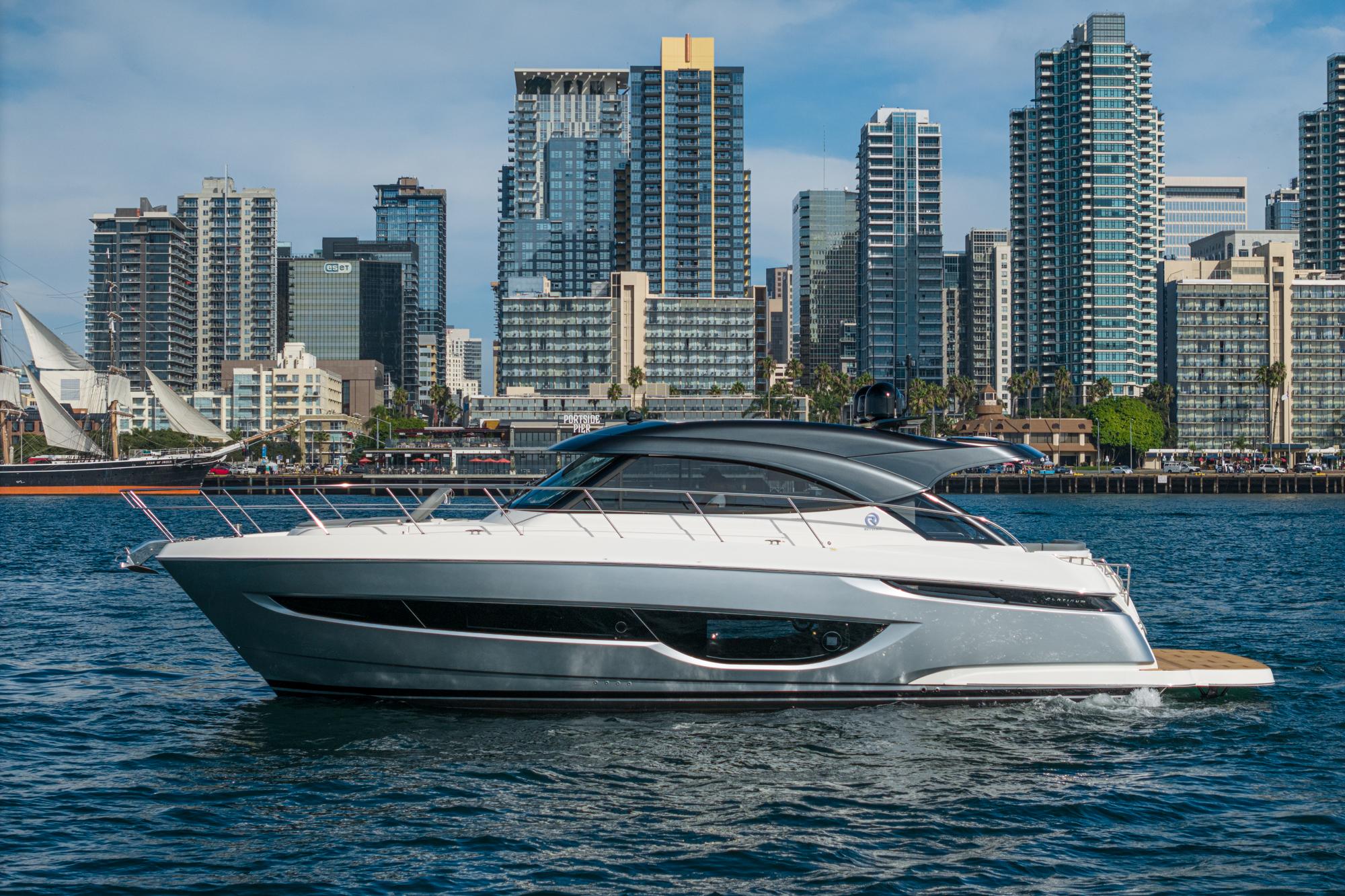 2024 Riviera 4600 Sport Yacht #R030 inventory image at Sun Country Marine Group, San Diego Harbor Island 2024 Riviera 4600 Sport Yacht #R030 inventory image at Sun Country Marine Group, San Diego Harbor Island