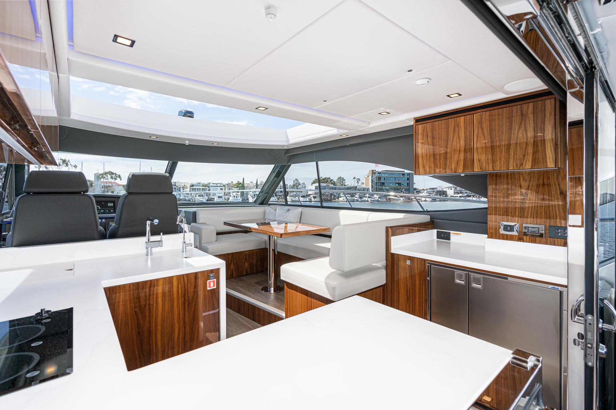 2023 Riviera 4600 Sport Yacht #R020 inventory image at Sun Country Marine Group, Dana Point 2023 Riviera 4600 Sport Yacht #R020 inventory image at Sun Country Marine Group, Dana Point