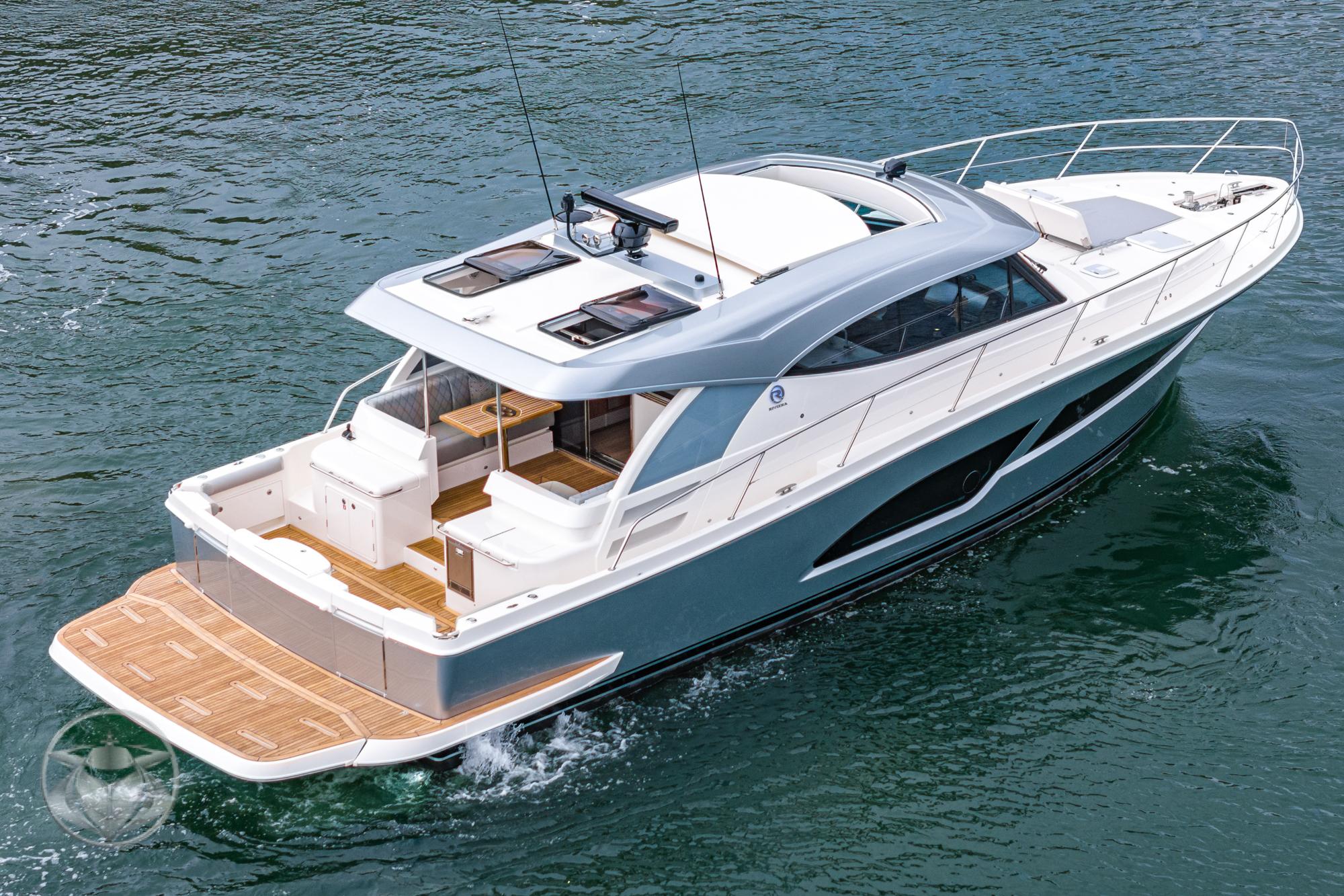 2024 Riviera 465 SUV #R023 inventory image at Sun Country Marine Group, San Diego Harbor Island 2024 Riviera 465 SUV #R023 inventory image at Sun Country Marine Group, San Diego Harbor Island