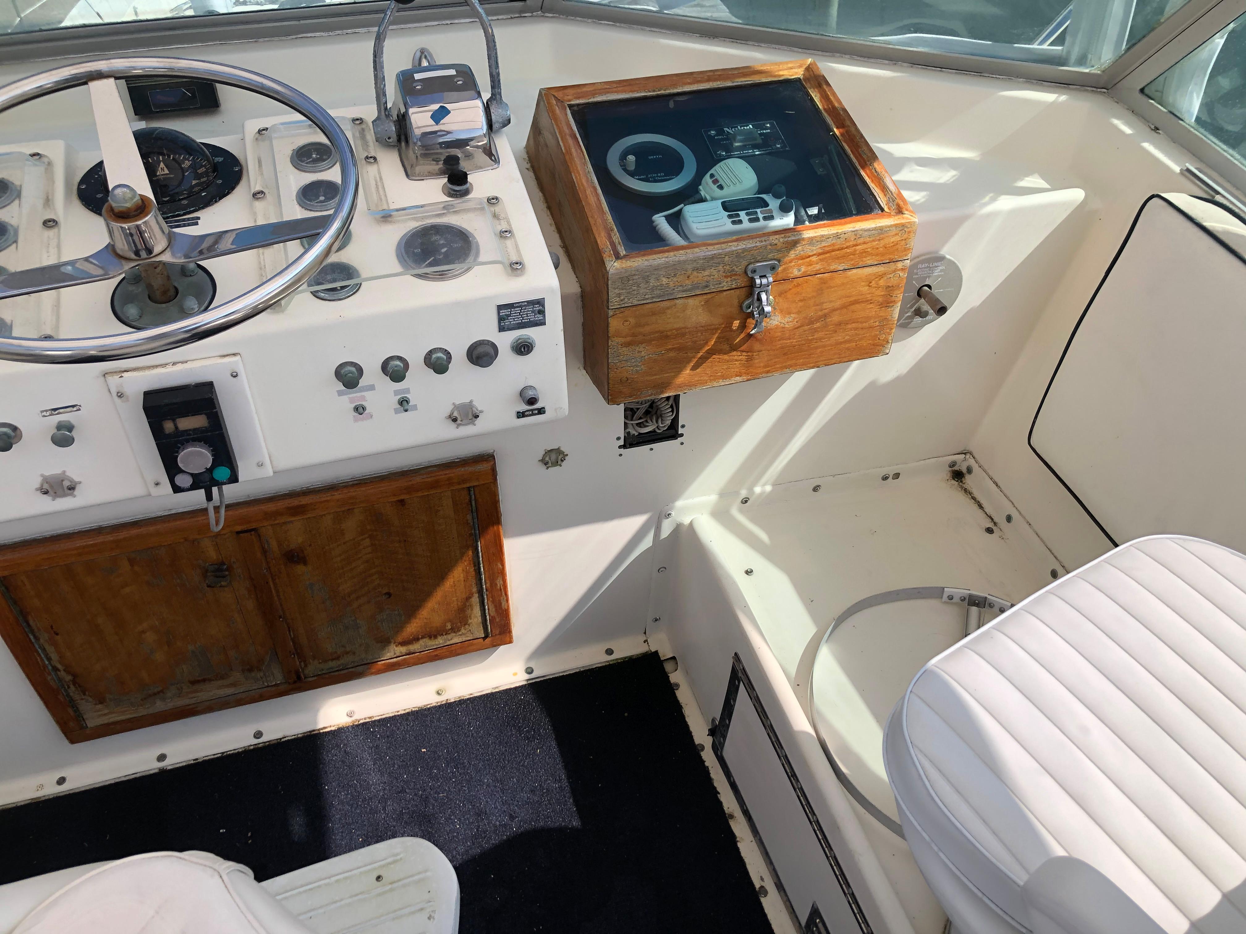 1977 Hatteras 58 Yacht Fisherman For Sale | YaZu Yachting | Deltaville