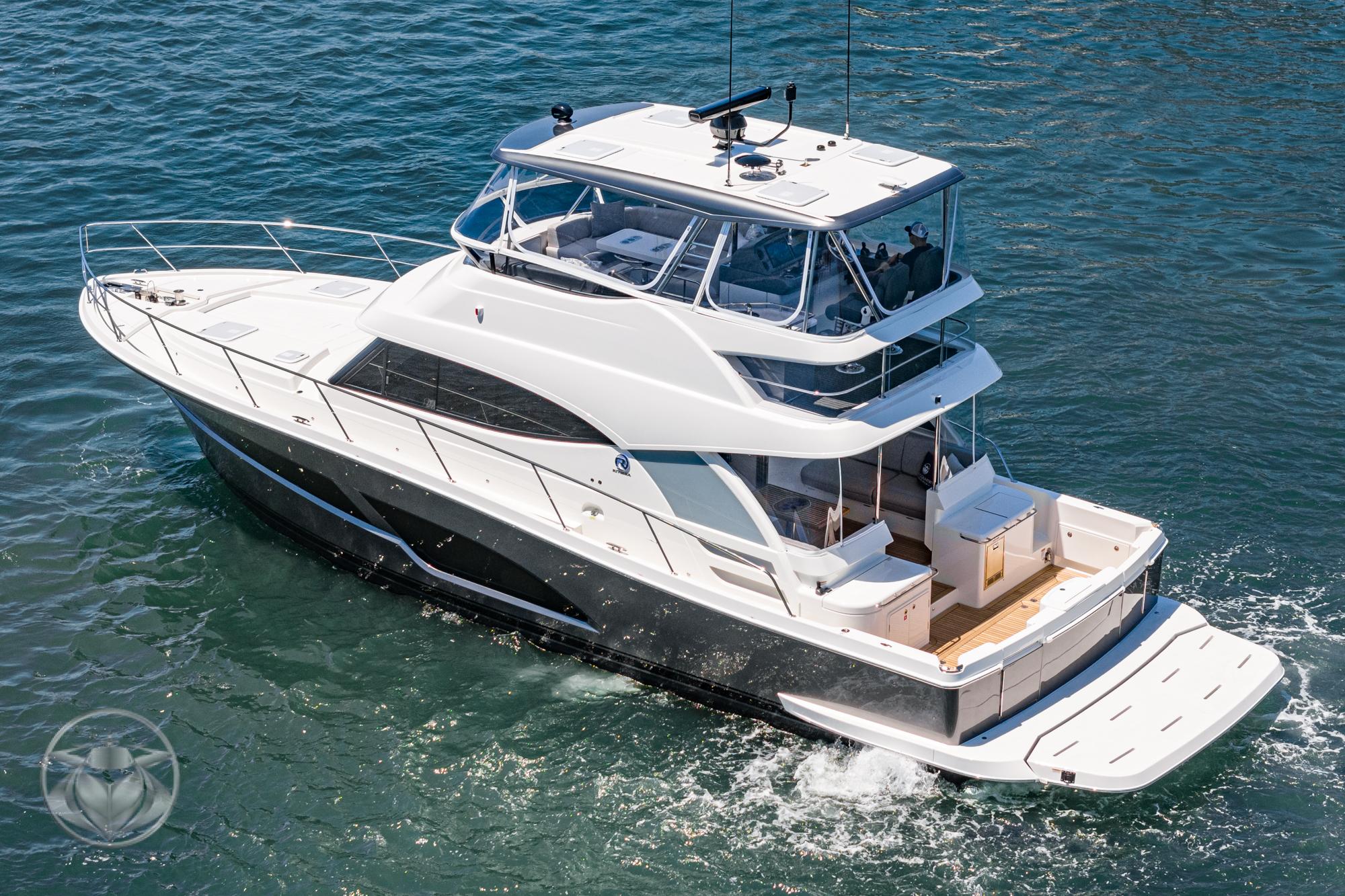 2025 Riviera 46 Sports Motor Yacht #R028-25 inventory image at Sun Country Yachts, San Diego Marriott Marquis 2025 Riviera 46 Sports Motor Yacht #R028-25 inventory image at Sun Country Yachts, San Diego Marriott Marquis