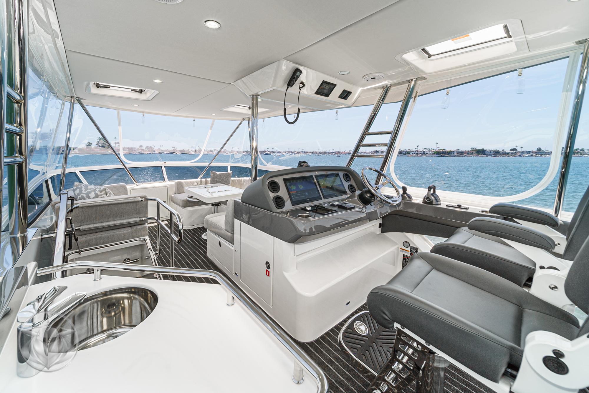 2025 Riviera 46 Sports Motor Yacht #R028-25 inventory image at Sun Country Yachts, San Diego Marriott Marquis 2025 Riviera 46 Sports Motor Yacht #R028-25 inventory image at Sun Country Yachts, San Diego Marriott Marquis