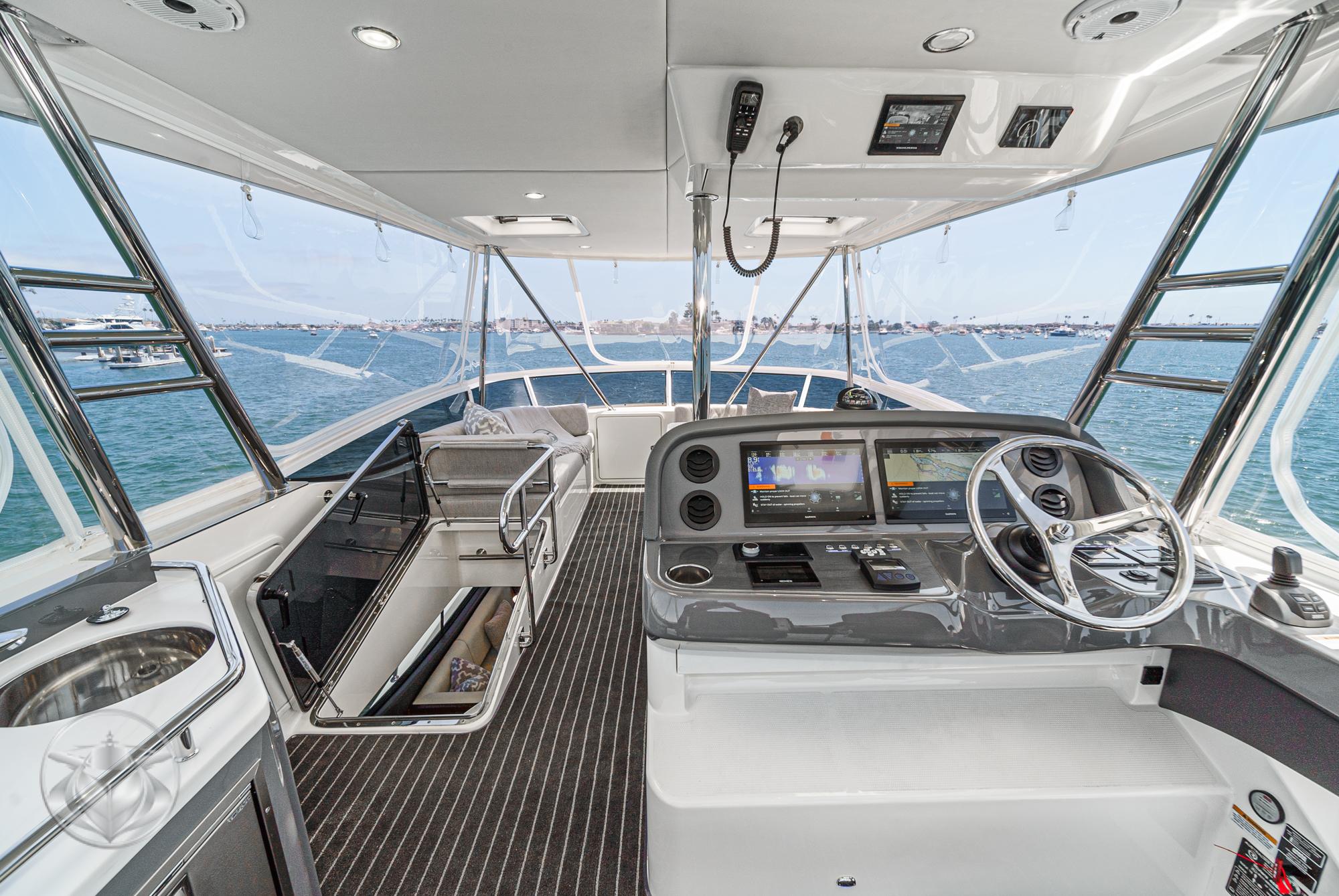 2025 Riviera 46 Sports Motor Yacht #R028-25 inventory image at Sun Country Yachts, San Diego Marriott Marquis 2025 Riviera 46 Sports Motor Yacht #R028-25 inventory image at Sun Country Yachts, San Diego Marriott Marquis