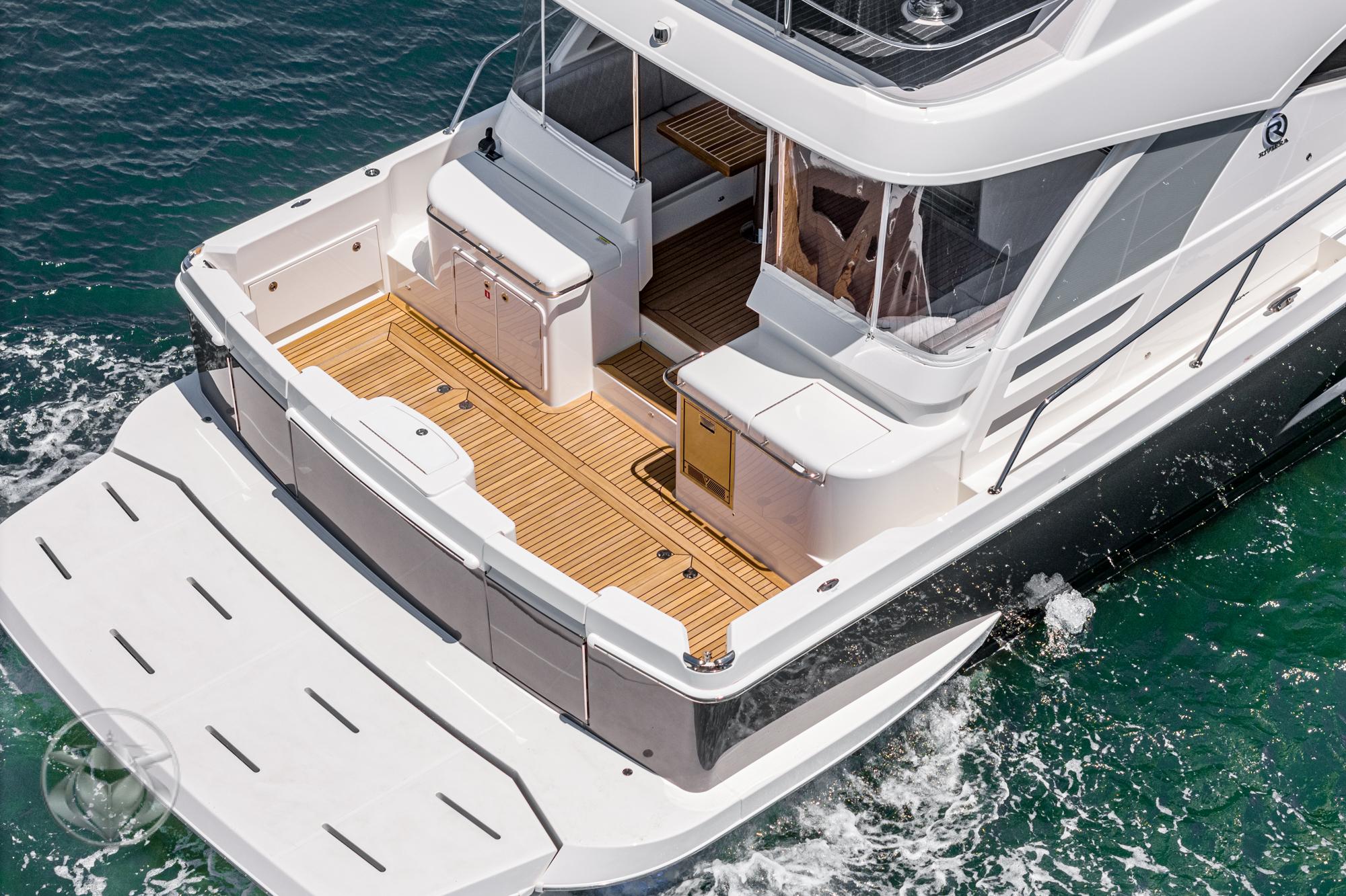 2025 Riviera 46 Sports Motor Yacht #R028-25 inventory image at Sun Country Yachts, San Diego Marriott Marquis 2025 Riviera 46 Sports Motor Yacht #R028-25 inventory image at Sun Country Yachts, San Diego Marriott Marquis
