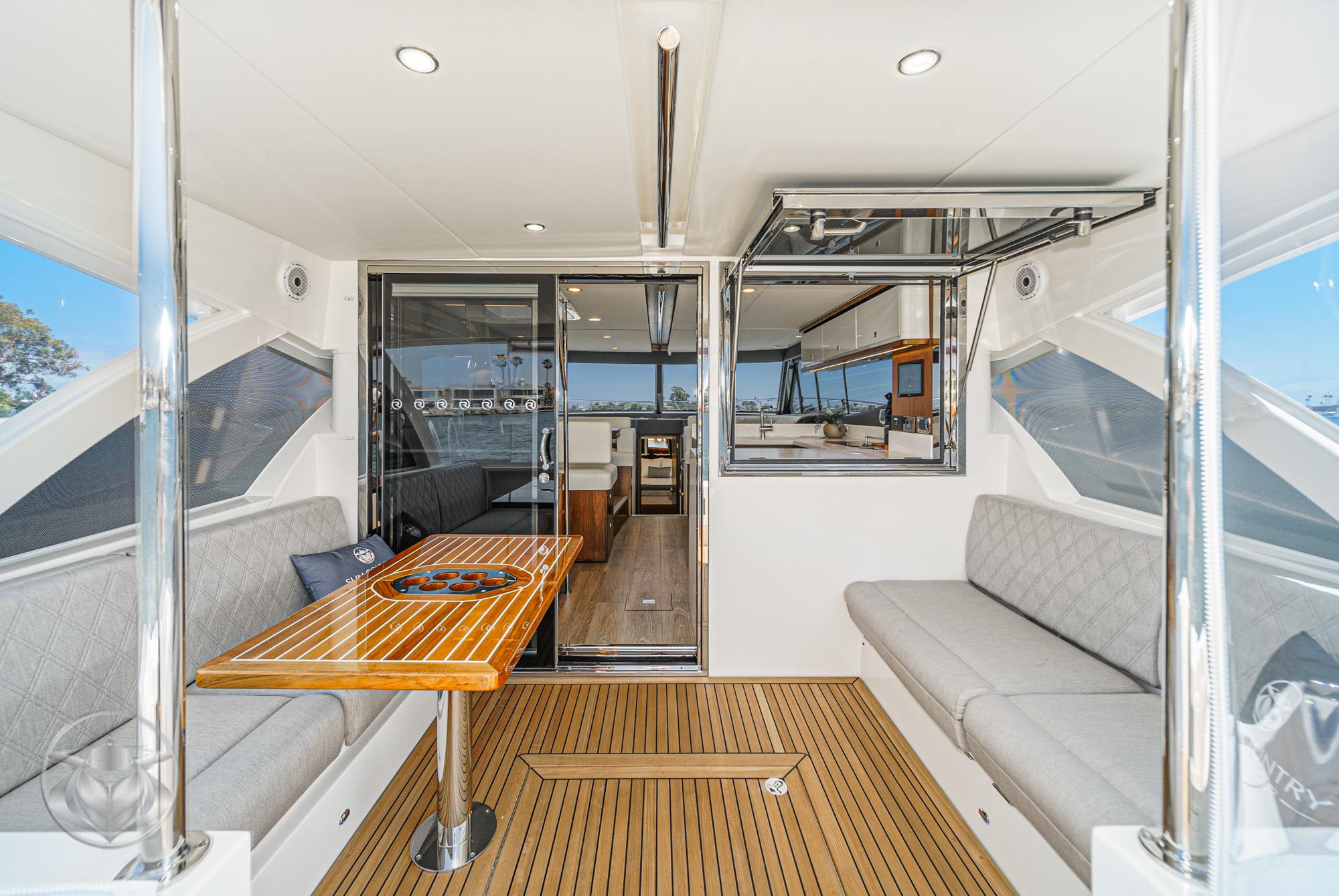 2025 Riviera 46 Sports Motor Yacht #R028-25 inventory image at Sun Country Yachts, San Diego Marriott Marquis 2025 Riviera 46 Sports Motor Yacht #R028-25 inventory image at Sun Country Yachts, San Diego Marriott Marquis