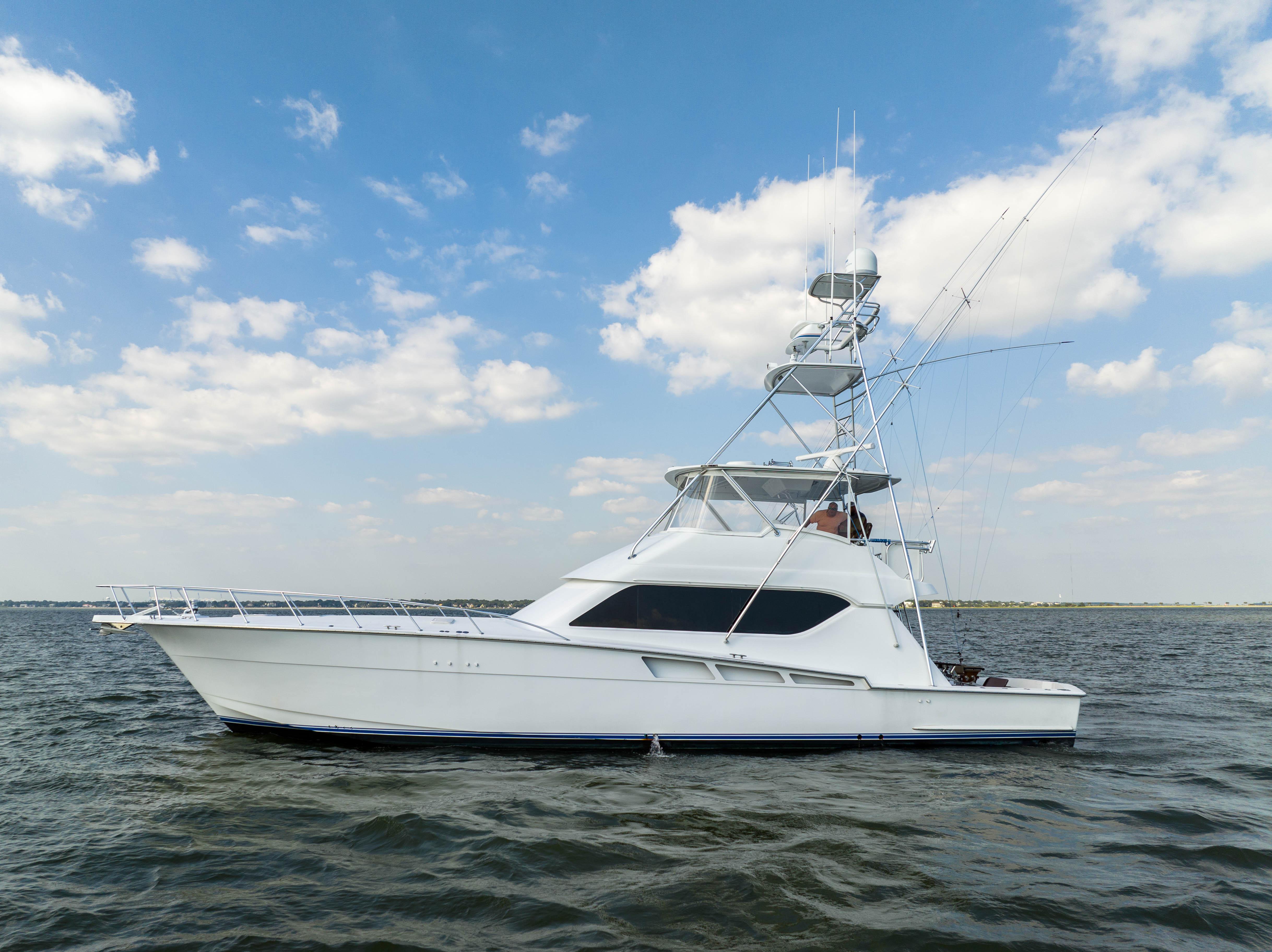 Hatteras 60 Reel Hook Up - Exterior Profile