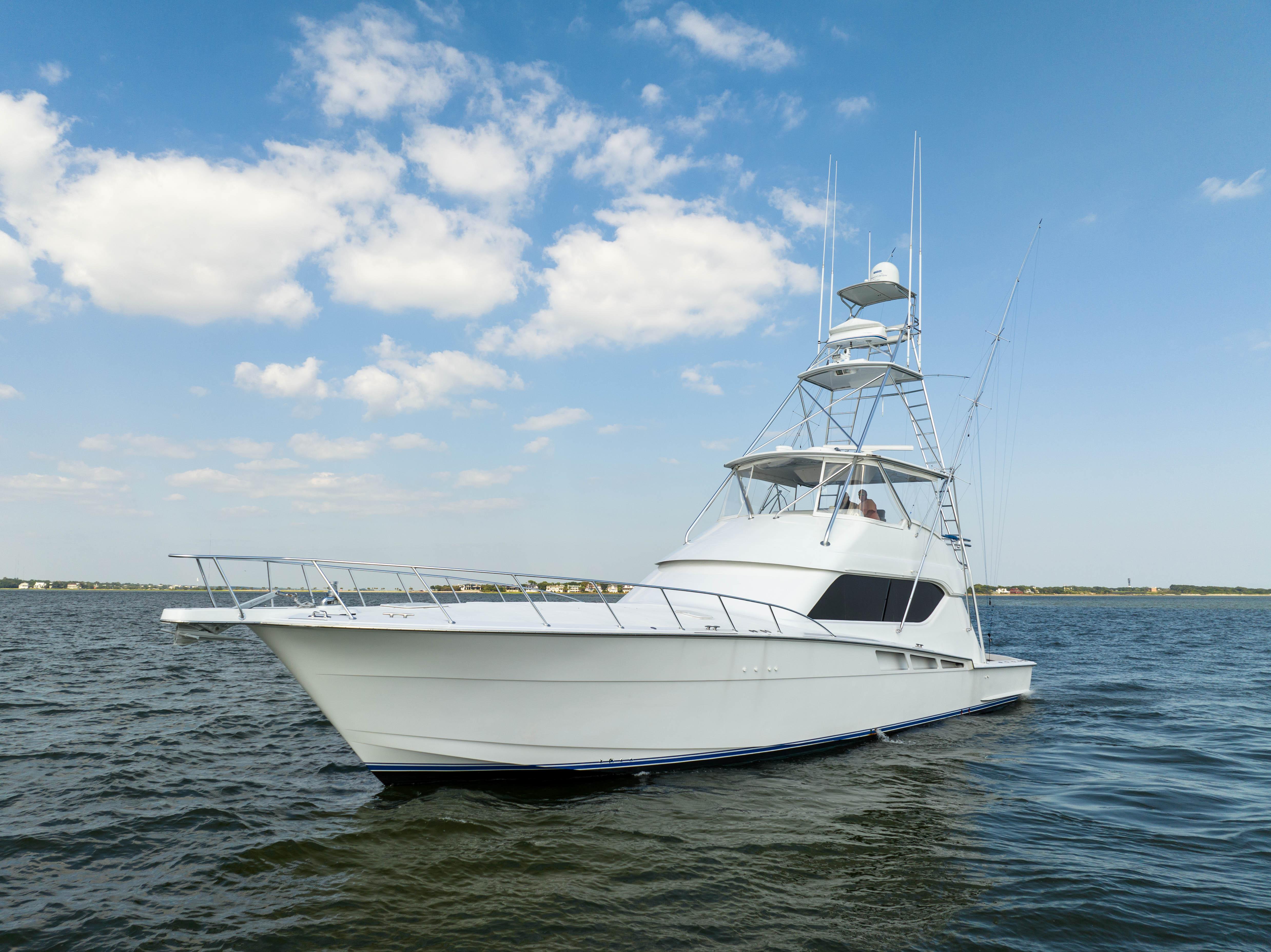 Hatteras 60 Reel Hook Up - Exterior Profile