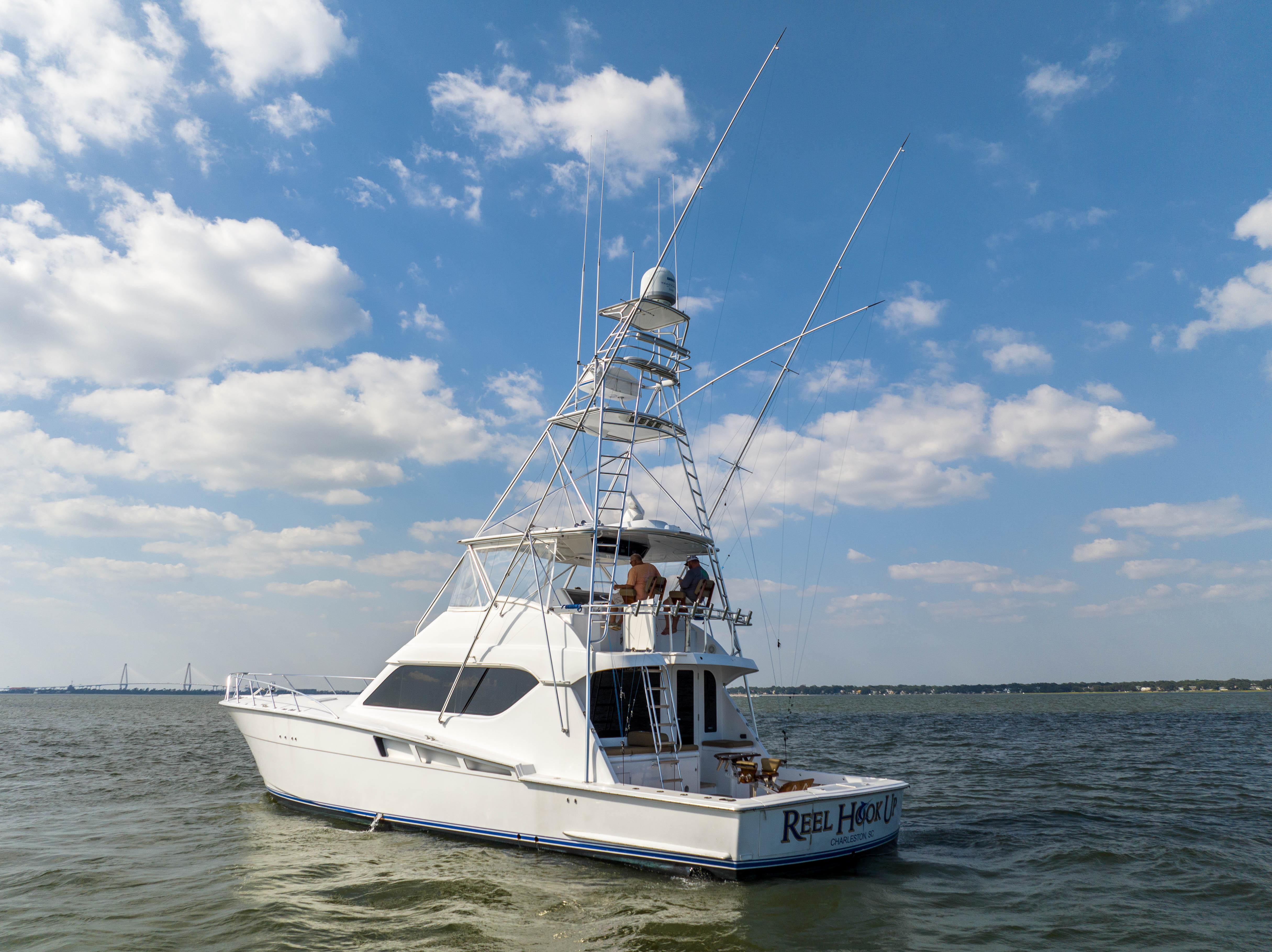 Hatteras 60 Reel Hook Up - Exterior Profile