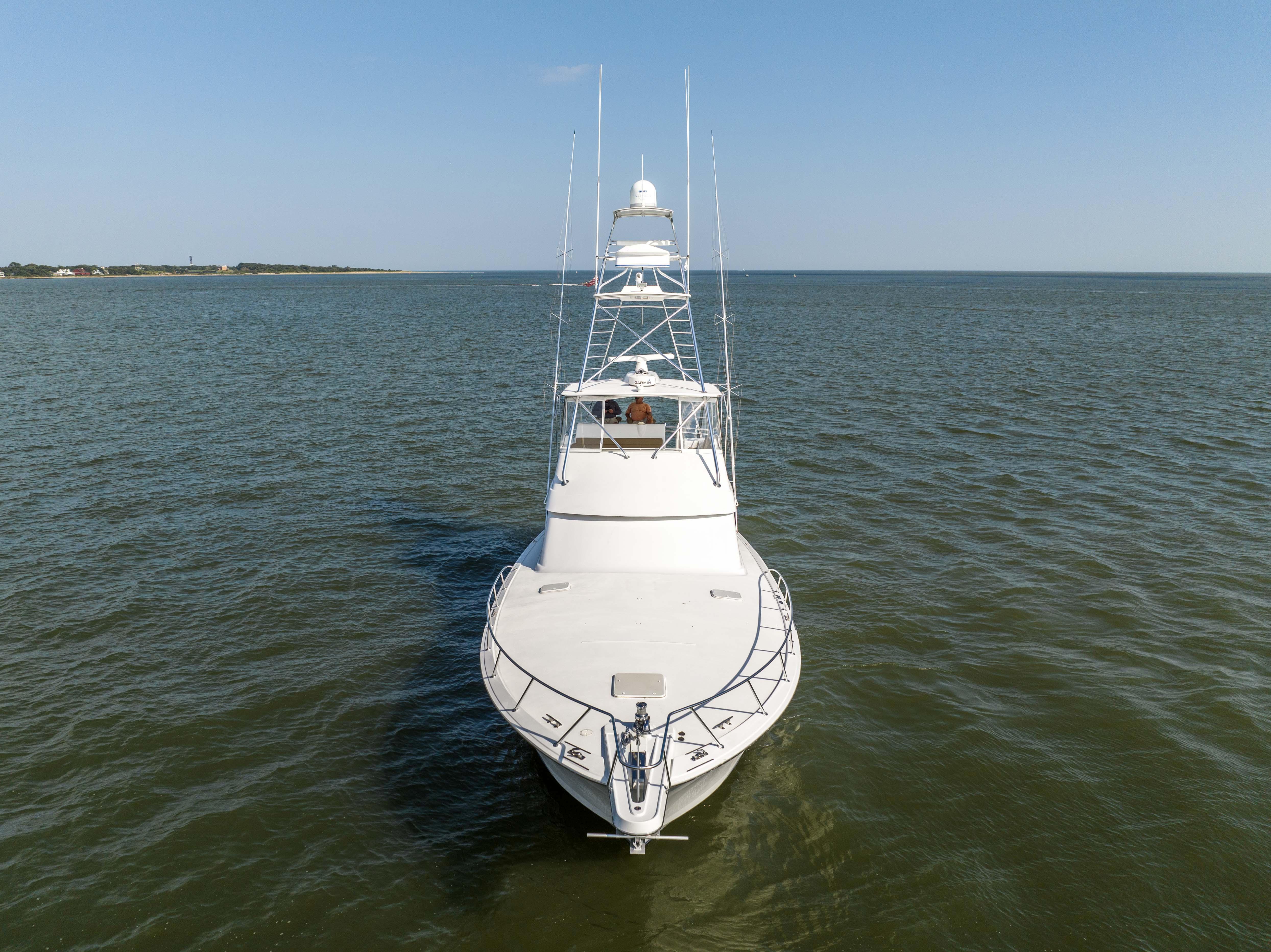 Hatteras 60 Reel Hook Up - Exterior Profile