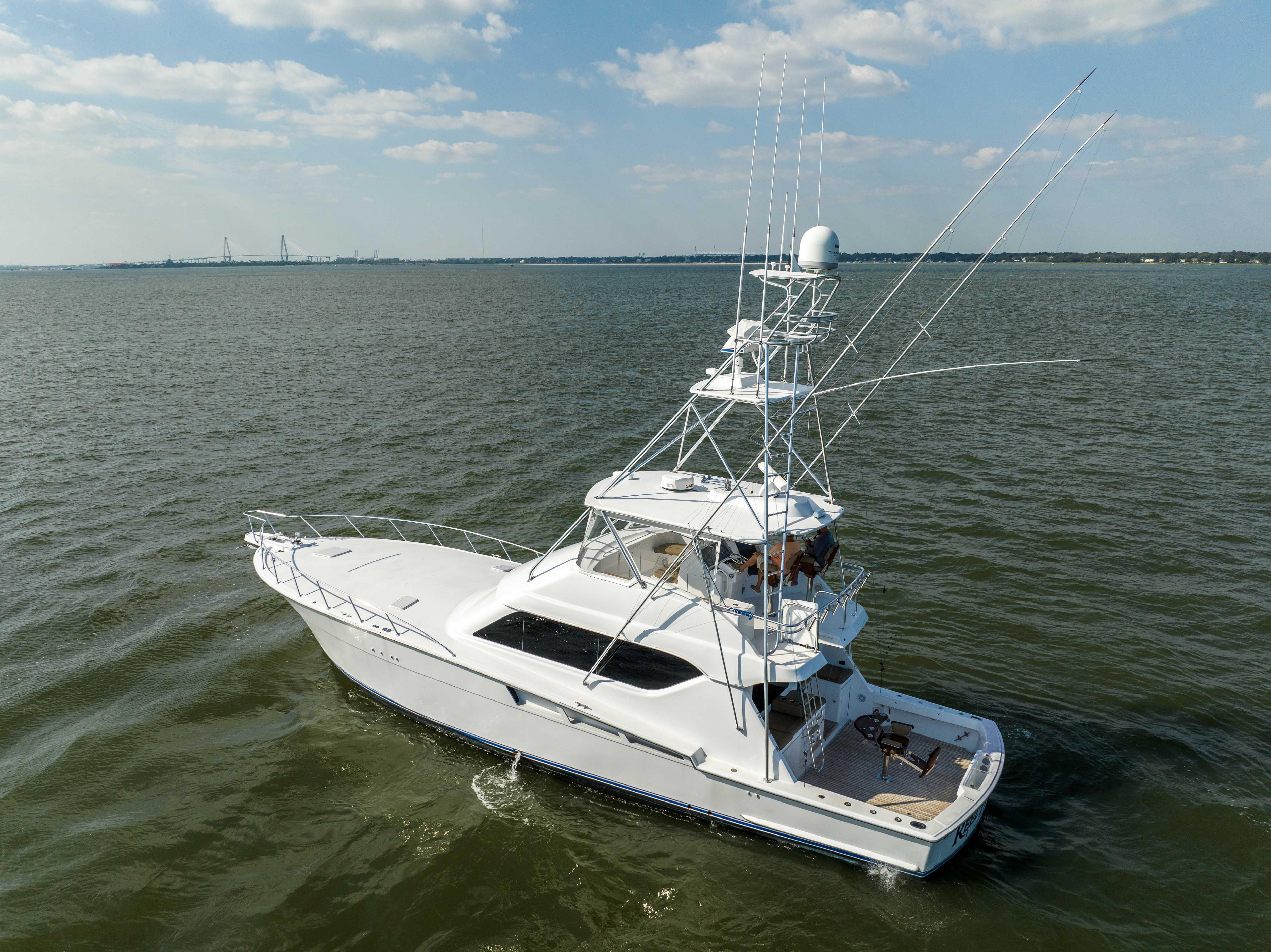 Reel Hook Up Yacht for Sale  60 Hatteras Yachts Charleston, SC