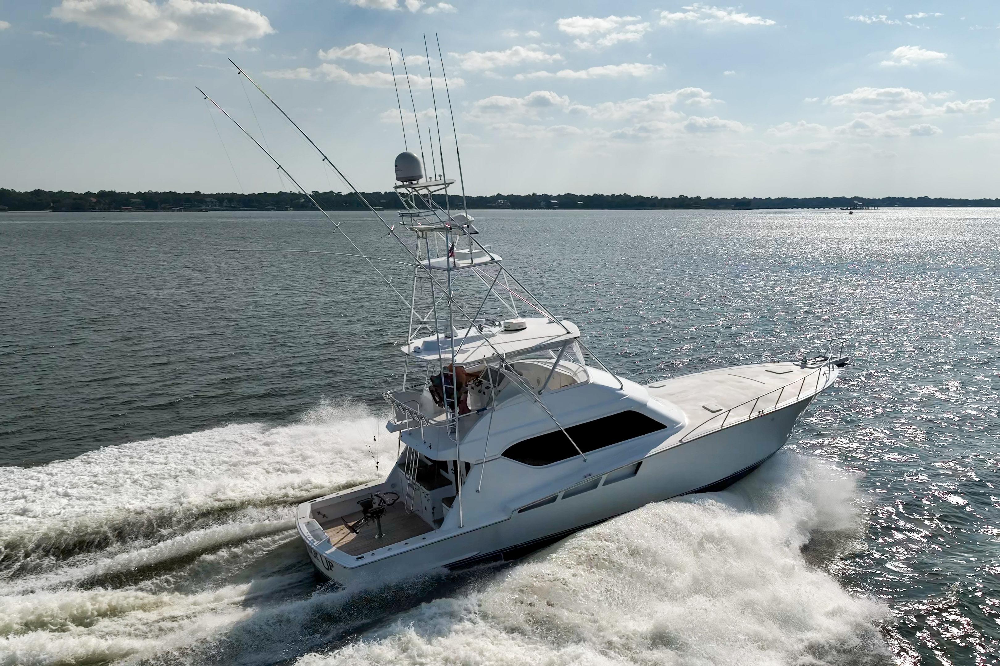 Hatteras 60 Reel Hook Up - Exterior Profile