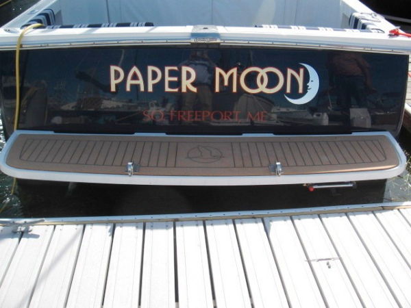 Transom w/Swim Platform