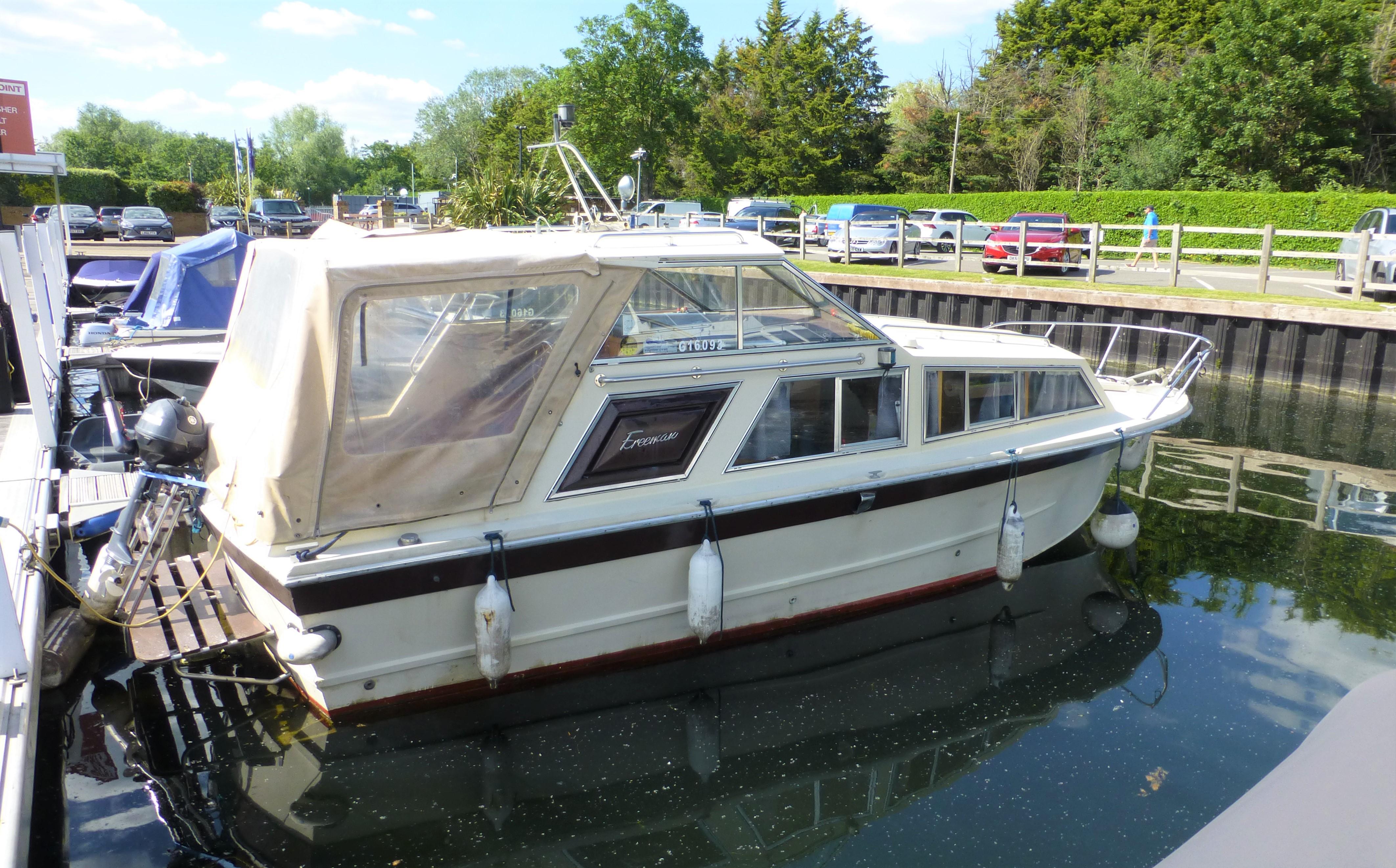 Freeman 24 (1) Boat Showrooms London, Harleyford, Hamble