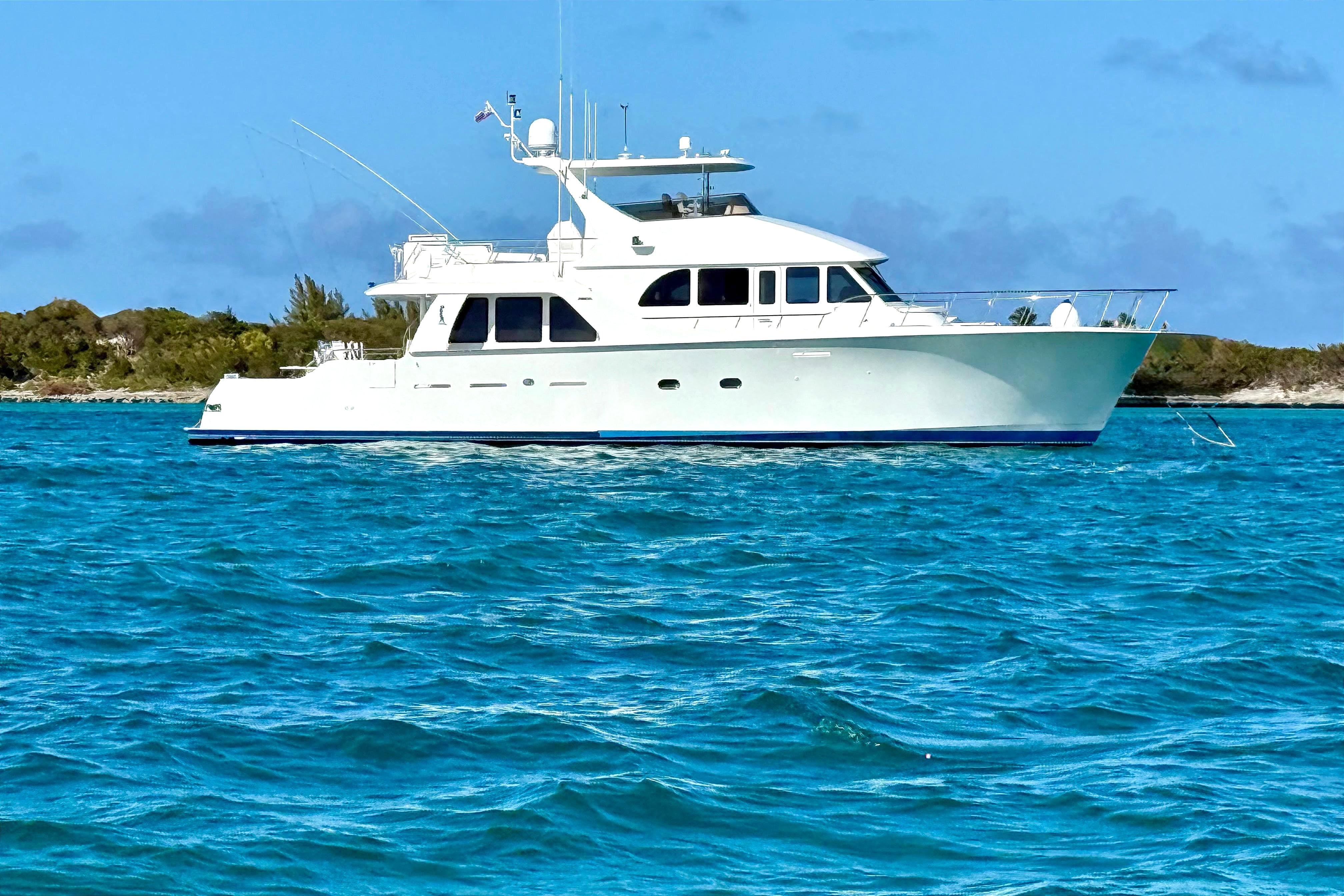 2002 Cheoy Lee 72 Raised Pilot House Motor Ya