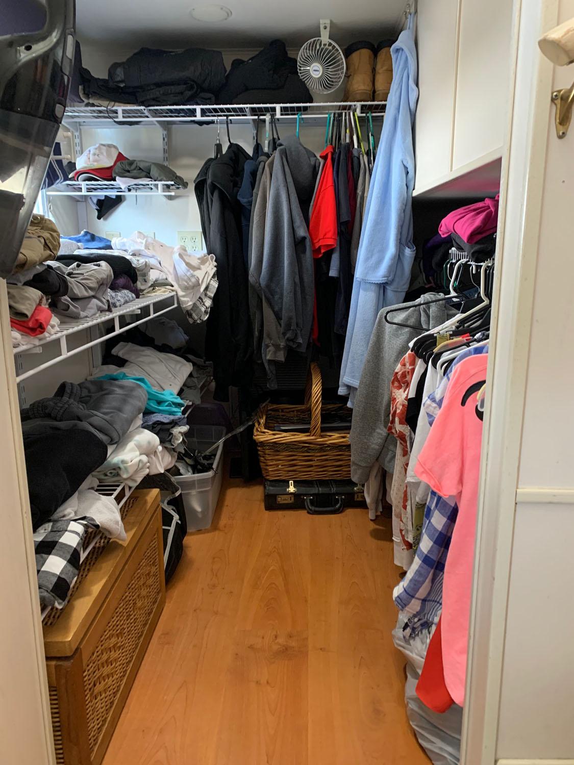 Sizeable Area Forward (Currently Used as Walk-In Closet)