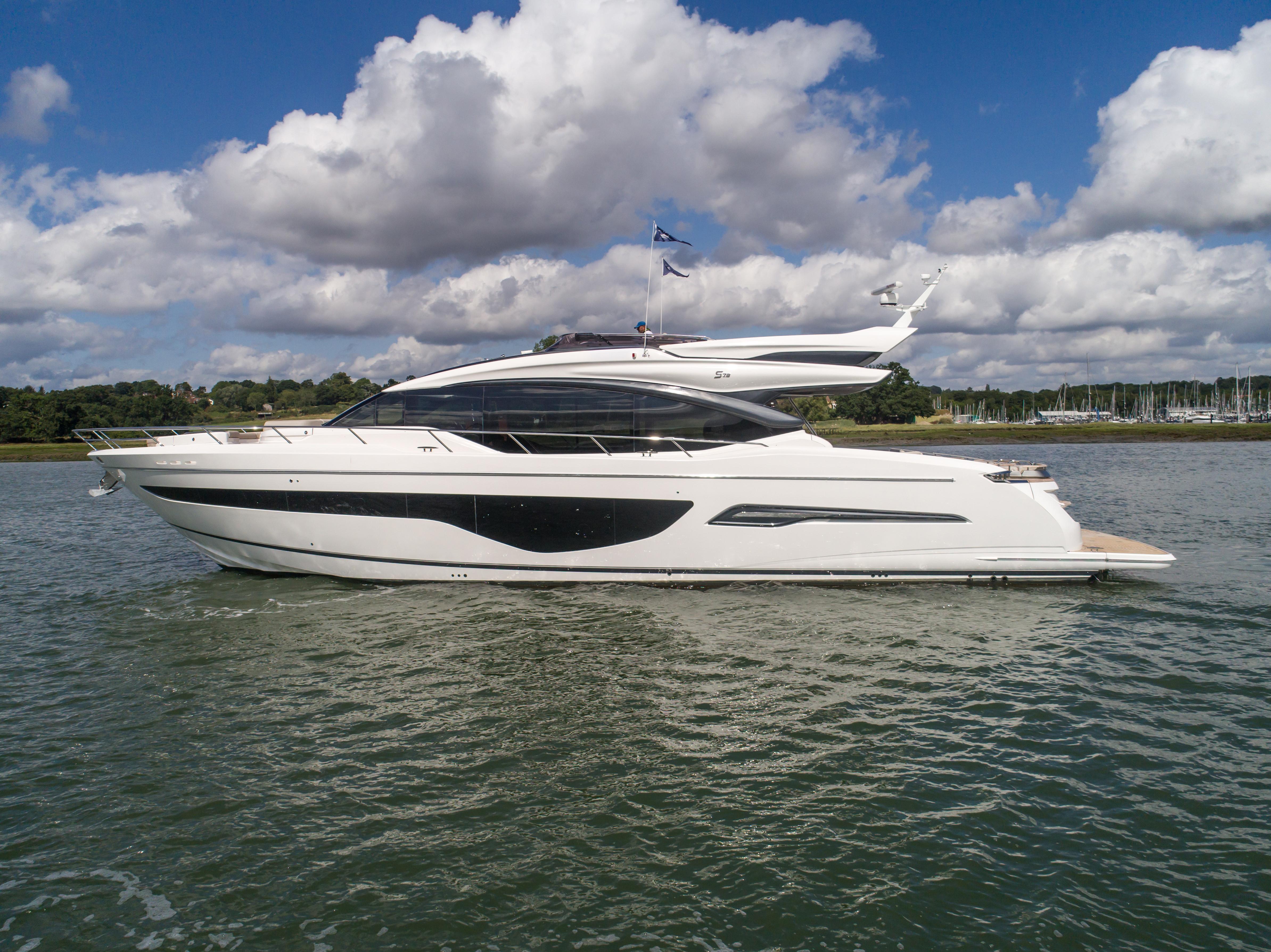princess s78 yacht for sale