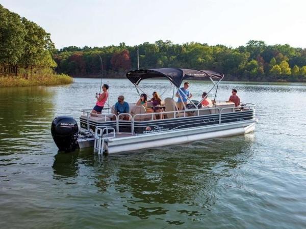 2022 Sun Tracker boat for sale, model of the boat is FISHIN' BARGE® 24 DLX & Image # 1 of 59