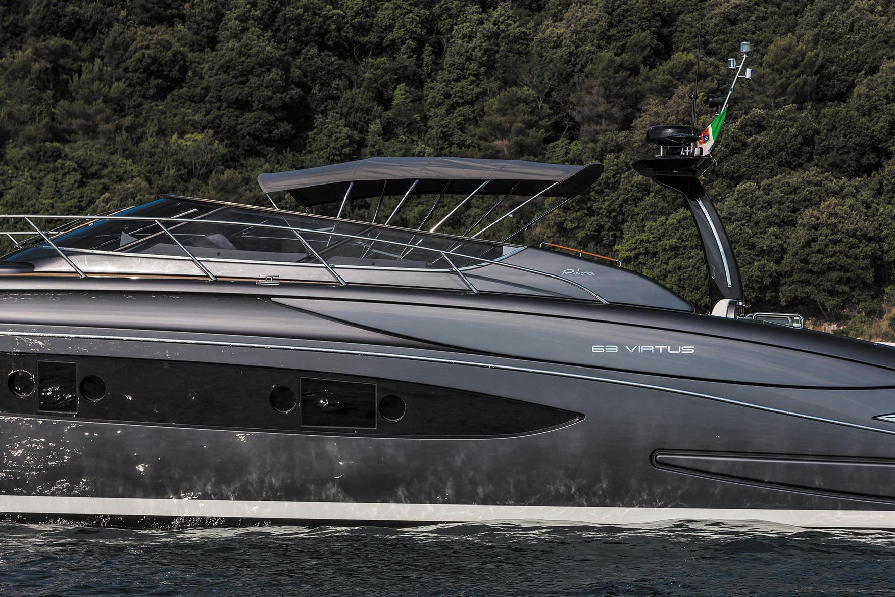 Riva 63' Virtus Detail