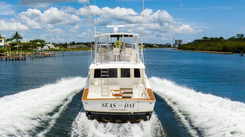 Post 50 - SEAS THE DAY - Aft Running Shot