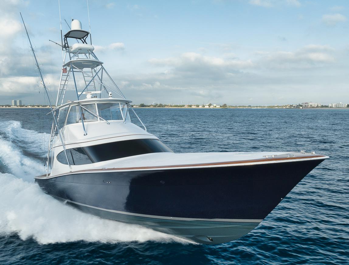 Hatteras 59 Ziggy - Exterior Profile