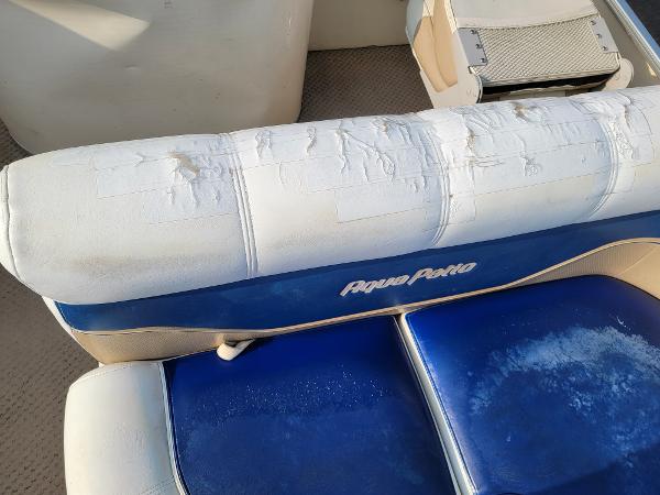 2005 Godfrey Pontoon boat for sale, model of the boat is AquaPatio 220DF & Image # 14 of 20