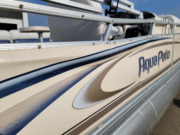 2005 Godfrey Pontoon boat for sale, model of the boat is AquaPatio 220DF & Image # 6 of 20