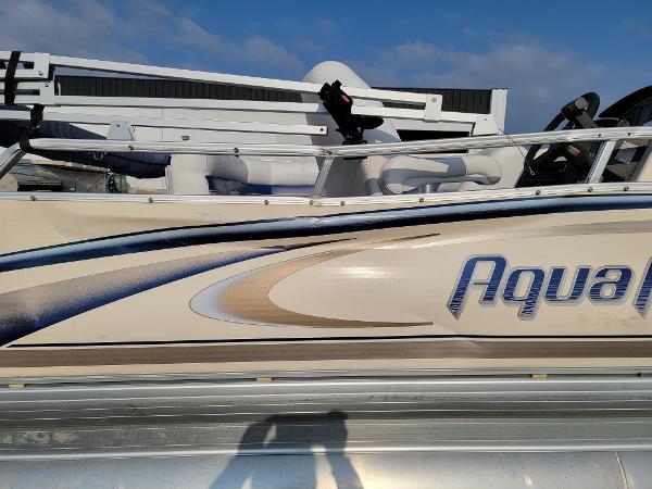 2005 Godfrey Pontoon boat for sale, model of the boat is AquaPatio 220DF & Image # 7 of 20
