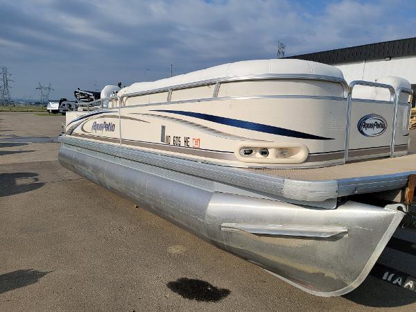 2005 Godfrey Pontoon boat for sale, model of the boat is AquaPatio 220DF & Image # 8 of 20