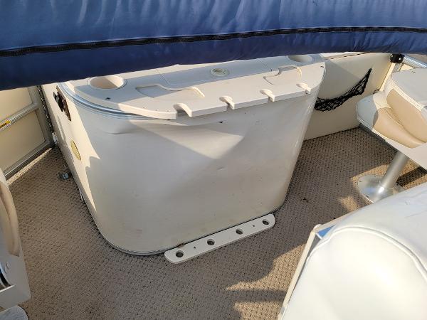 2005 Godfrey Pontoon boat for sale, model of the boat is AquaPatio 220DF & Image # 15 of 20