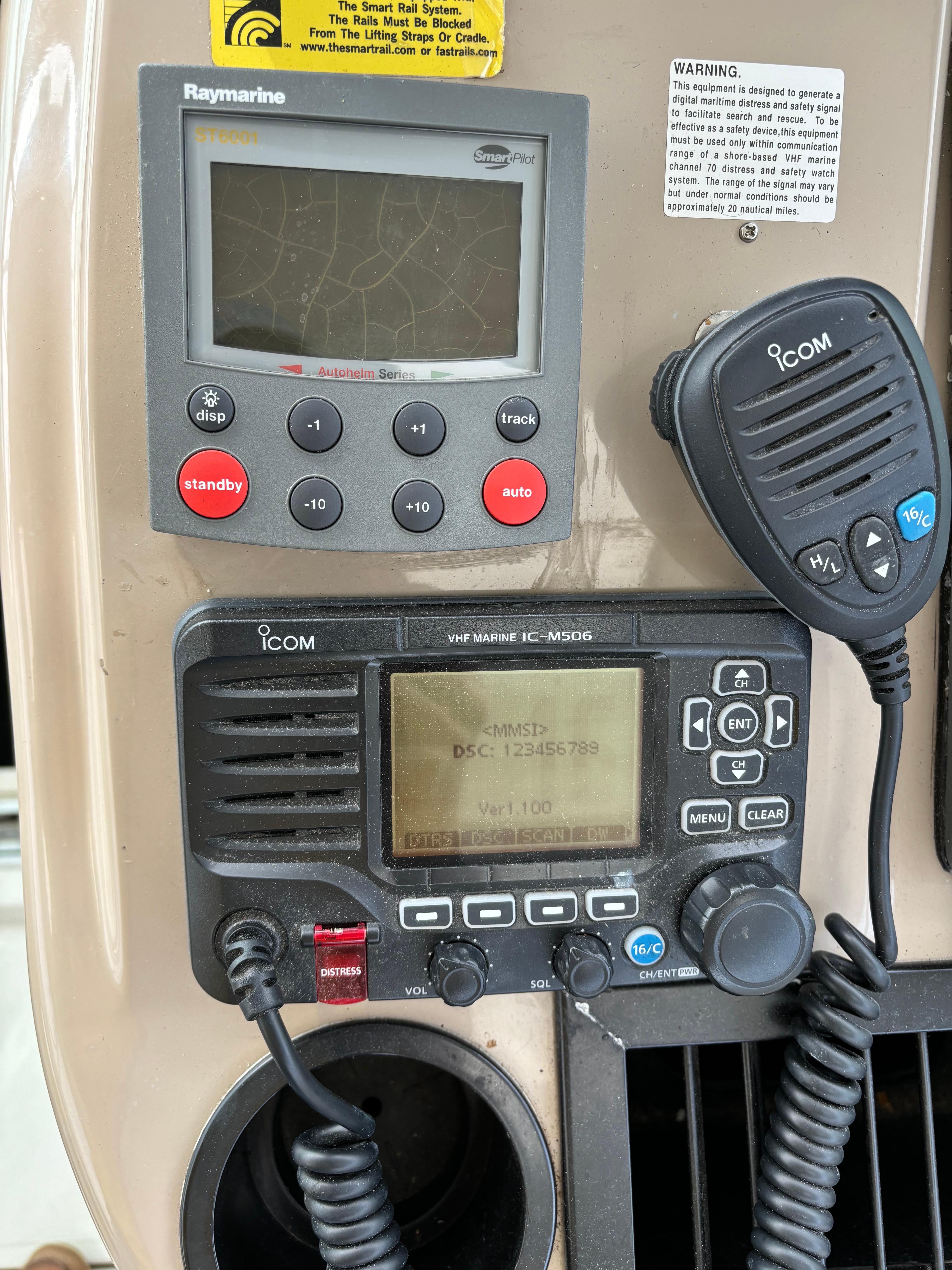 Autopilot and VHF